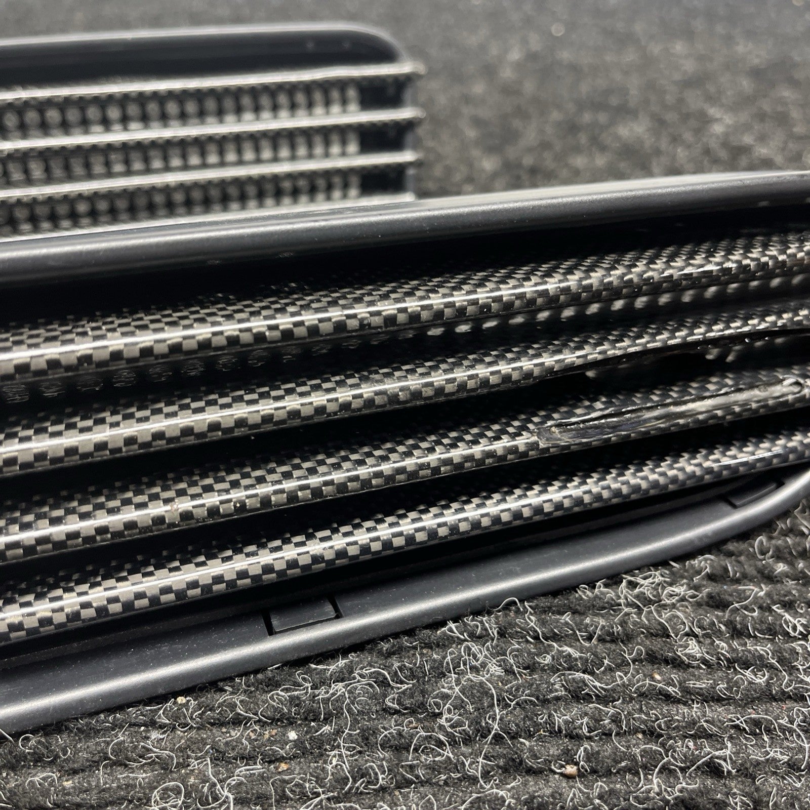 ☑️ 01-06 BMW E46 M3 Right & Left Set Fender Molding Grill Vent Trim Set