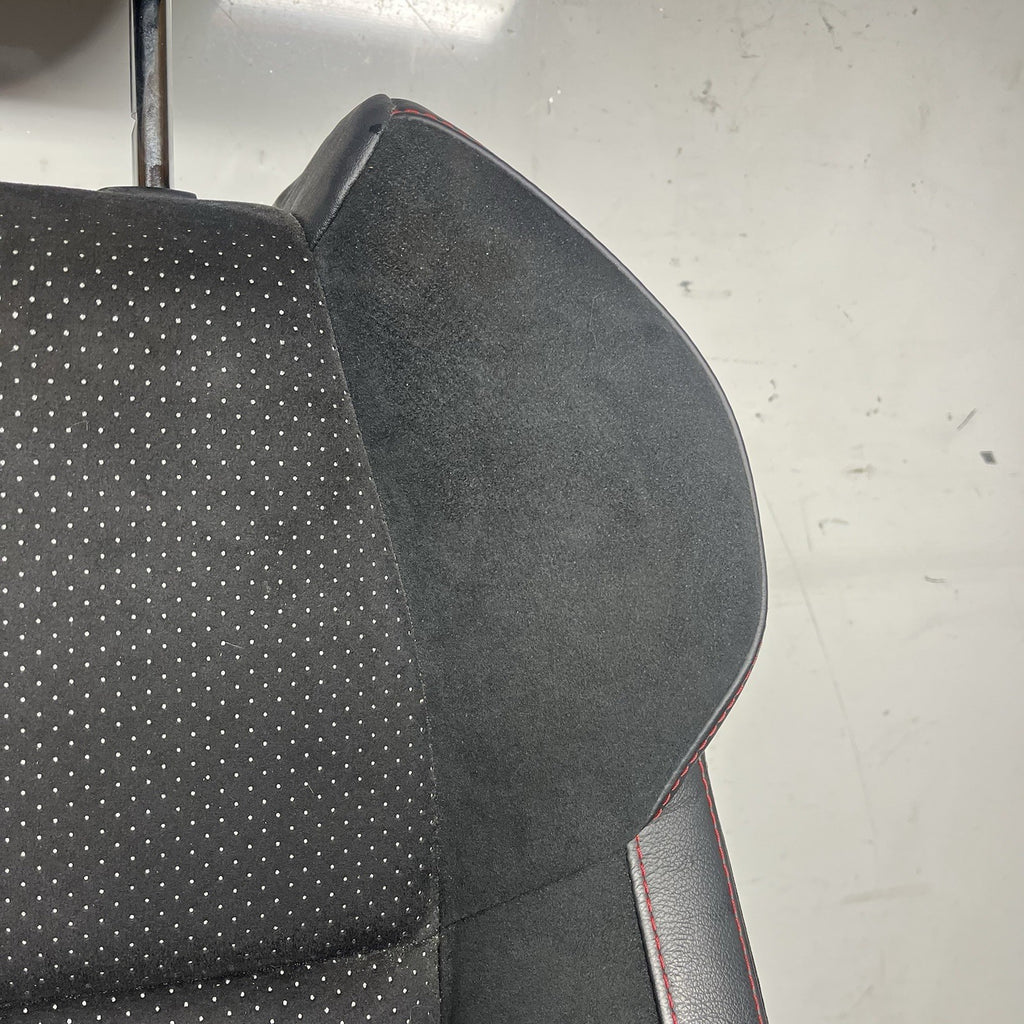 ☑️ 2022-2025 Subaru Brz Front Right Passenger Seat 64150CC060VL BLACK RED SUEDE
