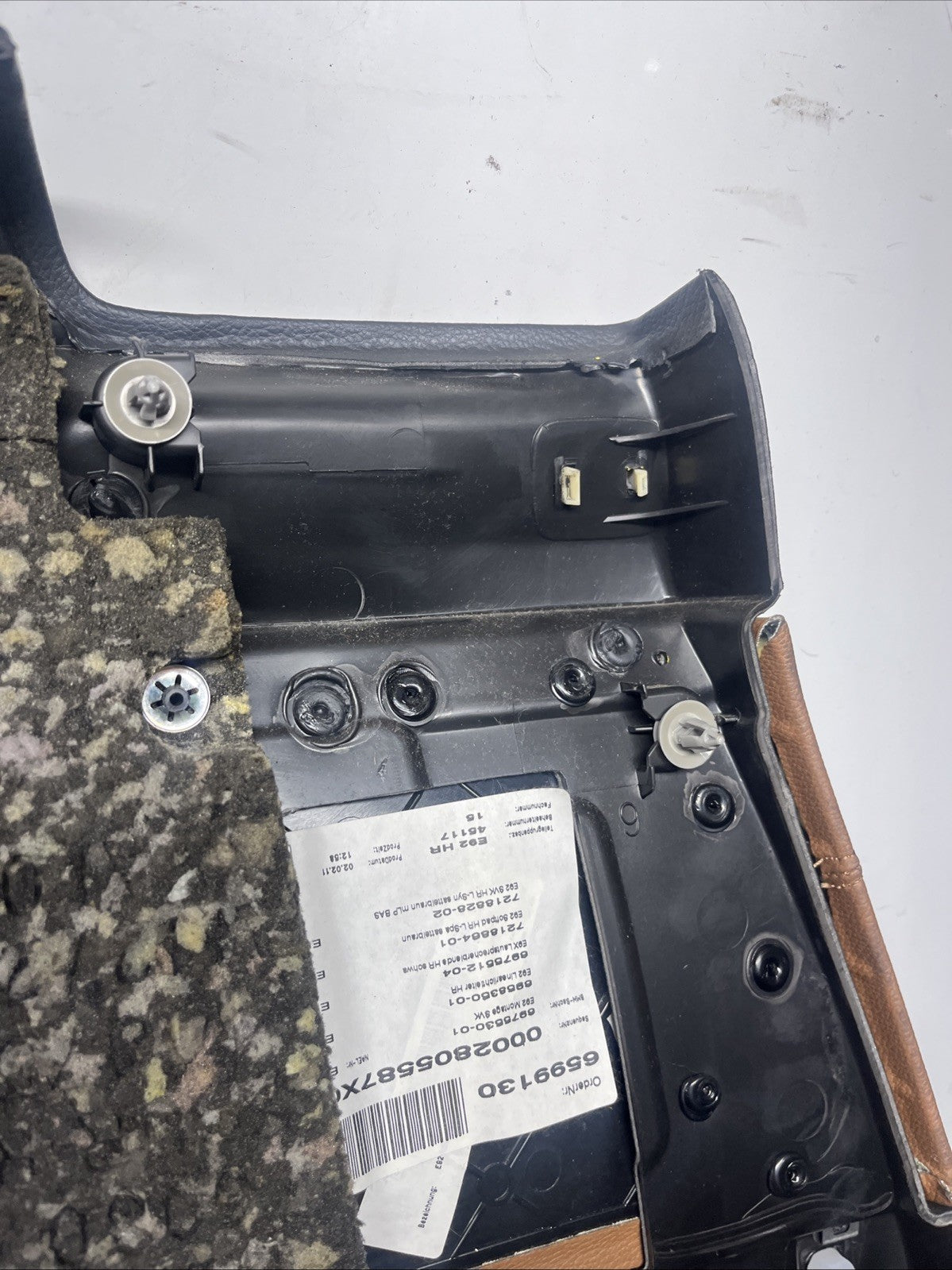 ☑️ 07-13 BMW E92 E93 3 Series Right Passenger Side Rear Door Panel Card OEM