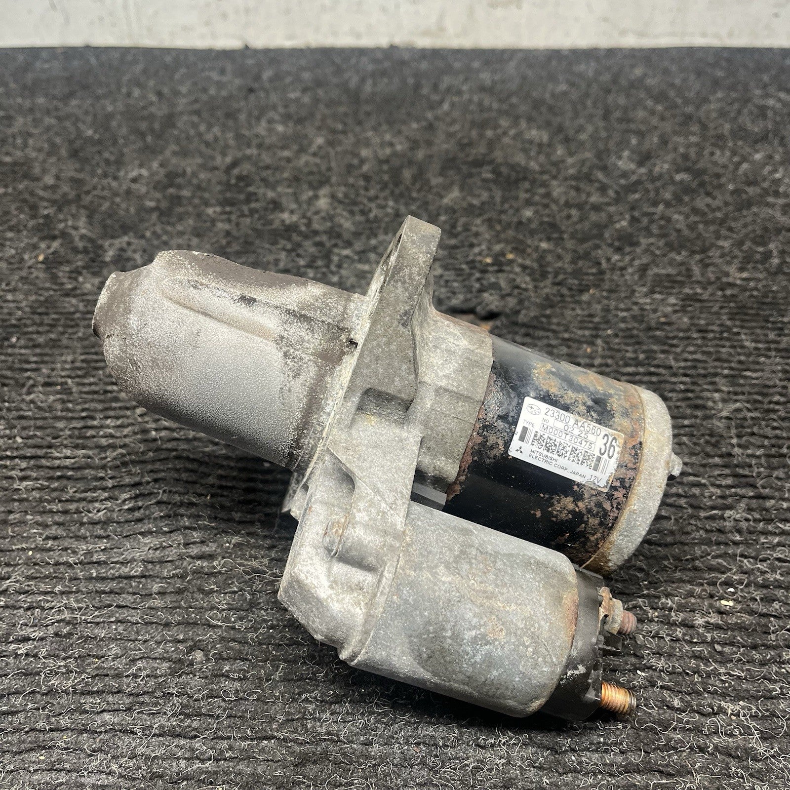 2008-14 Subaru Impreza WRX Starter Motor - Manual Trans 