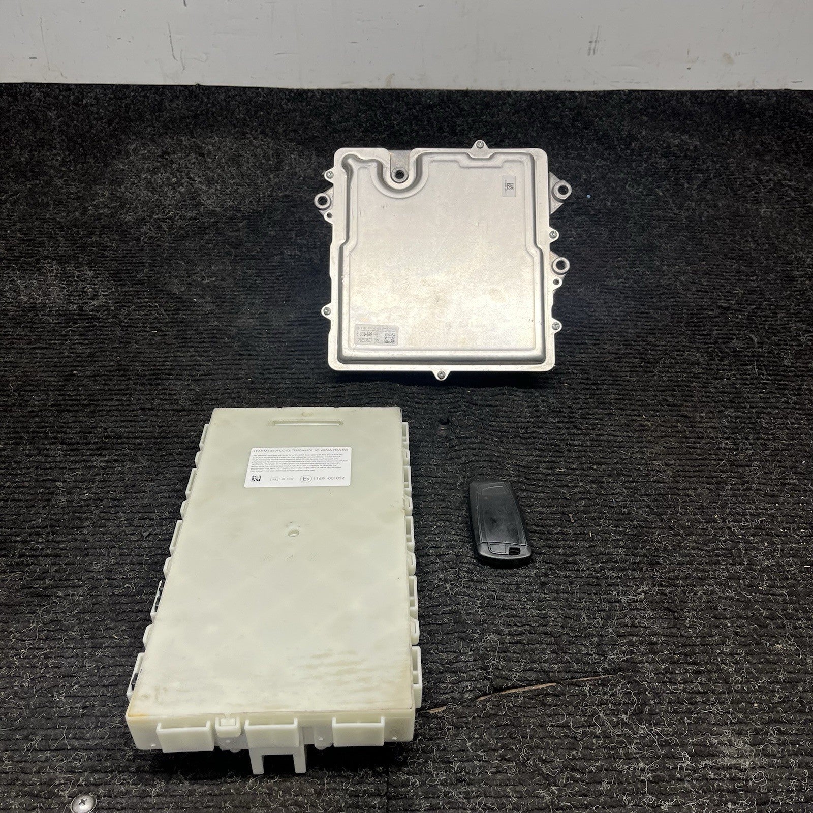 ☑️ BMW F22 F30 F32 M235i 335i 435i N55 Engine ECU DME FEM Ignition Key SET OEM