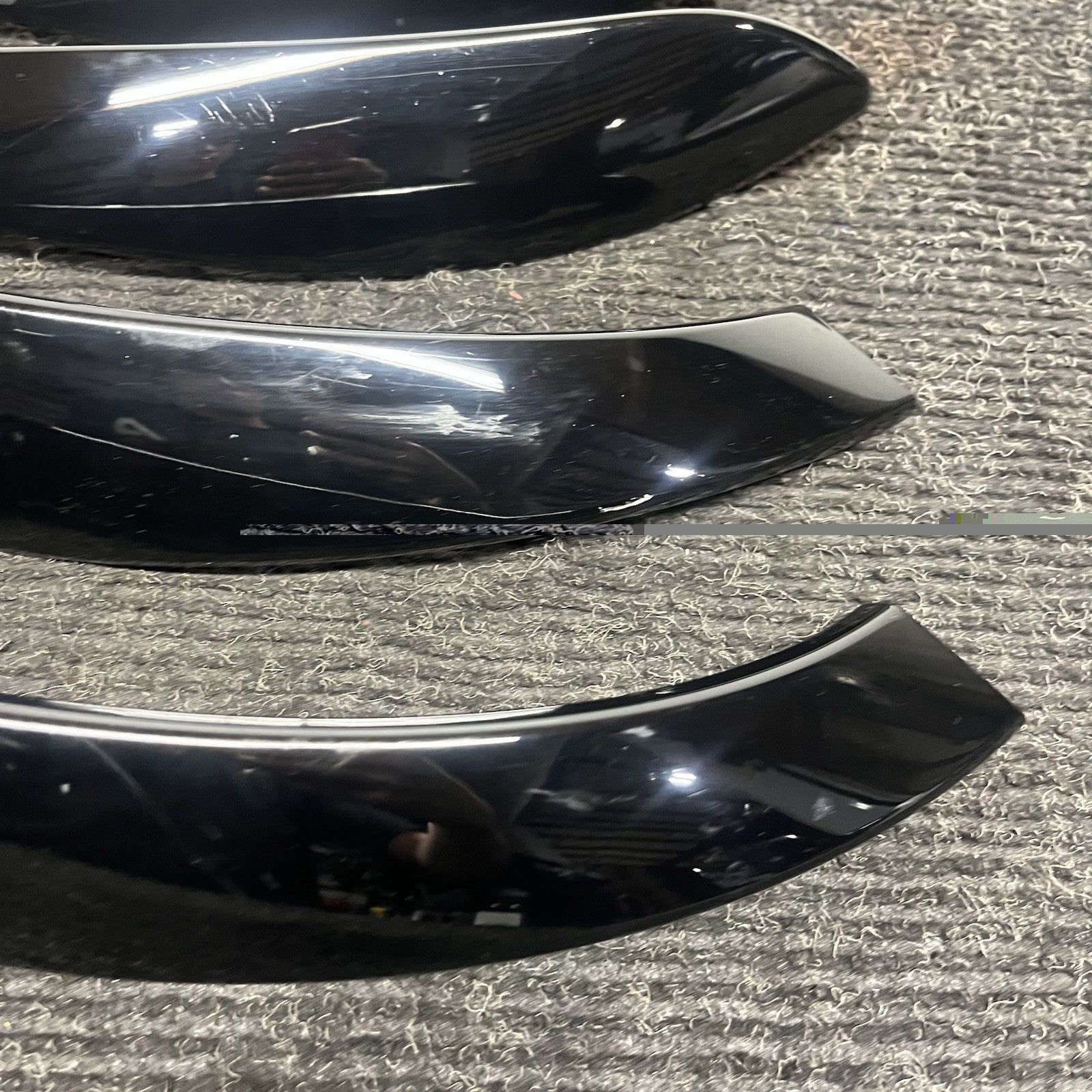 ☑️ 12-18 BMW F30 320i 328i 428i Door Handle Trim Cover Molding Set OEM