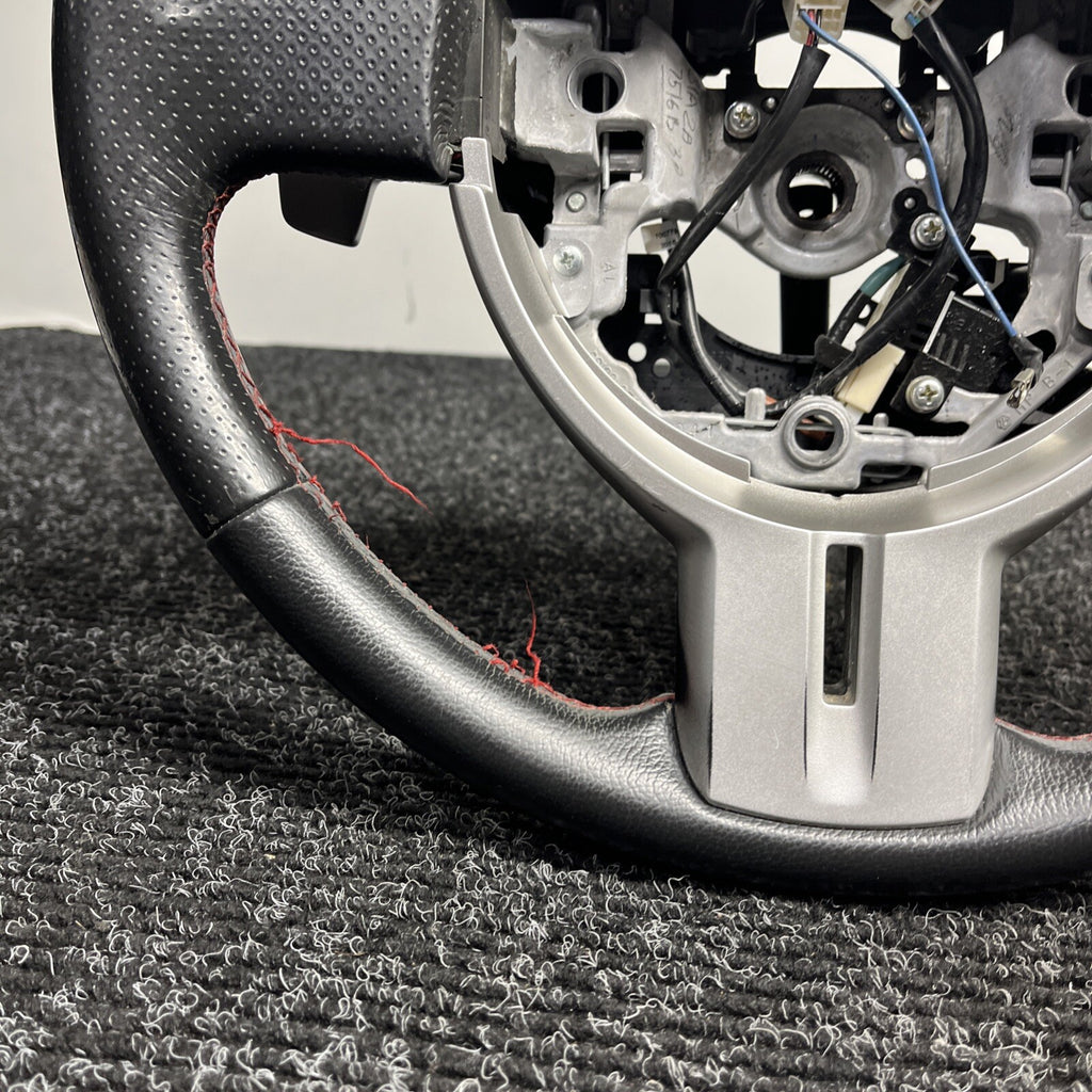 ☑️ 2013-2016 SCION FRS Subaru BRZ OEM Steering Wheel Red Stitched Shift Paddles