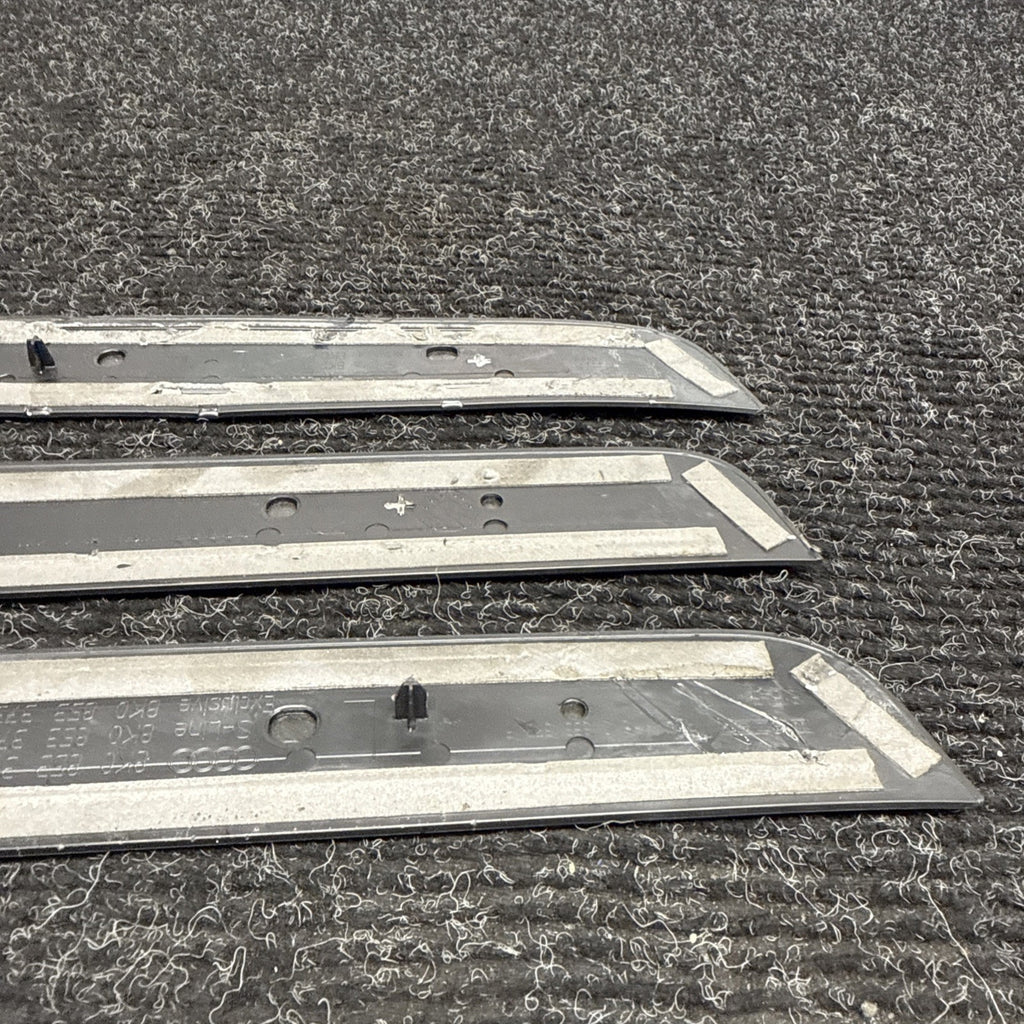 ☑️ 2012-2015 Audi A4 S-LINE Door Sill Trim Cover Emblem SET 8K0853373 8K0853374