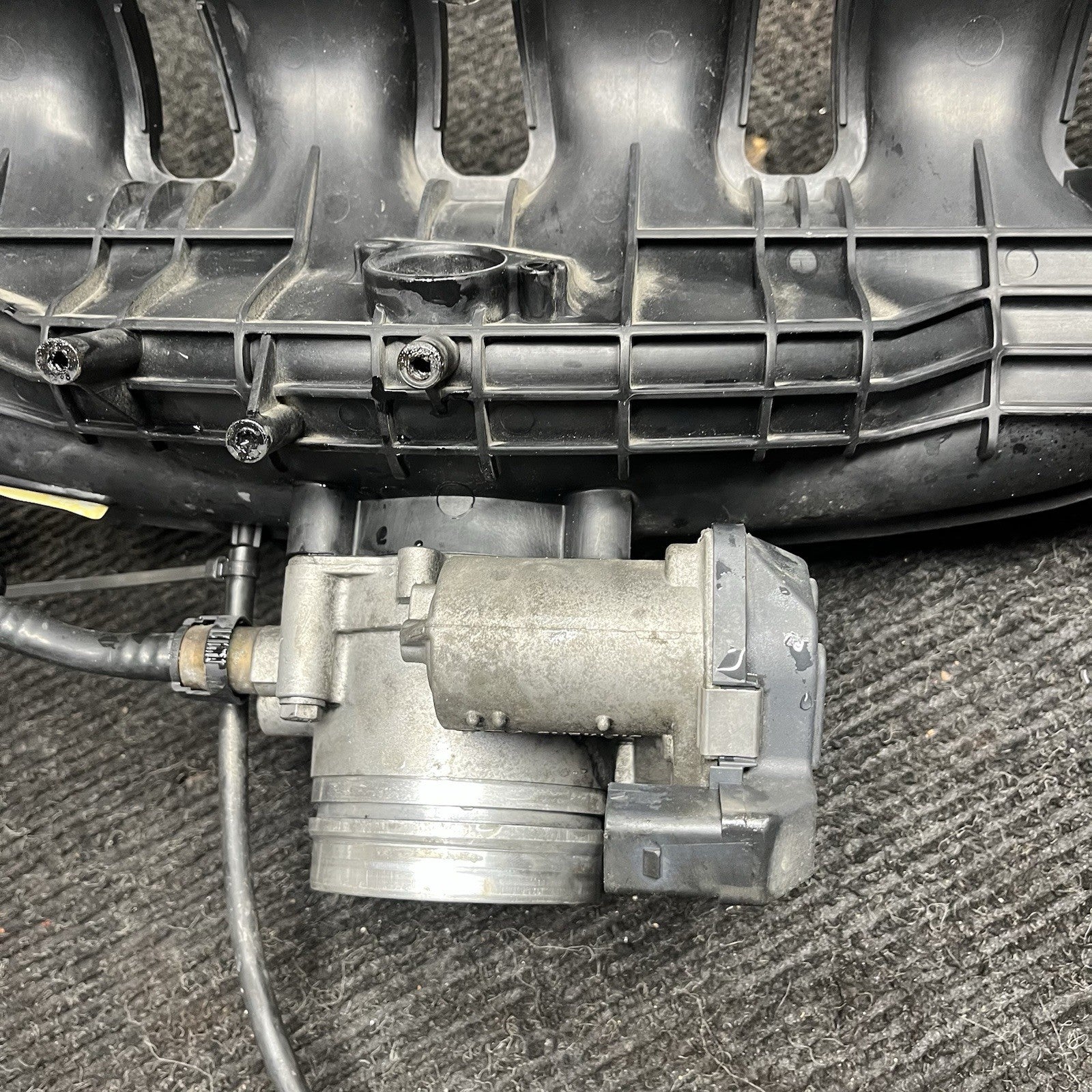 ☑️ 2007-2010 BMW N54 535i 335i 135i INTAKE MANIFOLD WITH THROTTLE BODY OEM