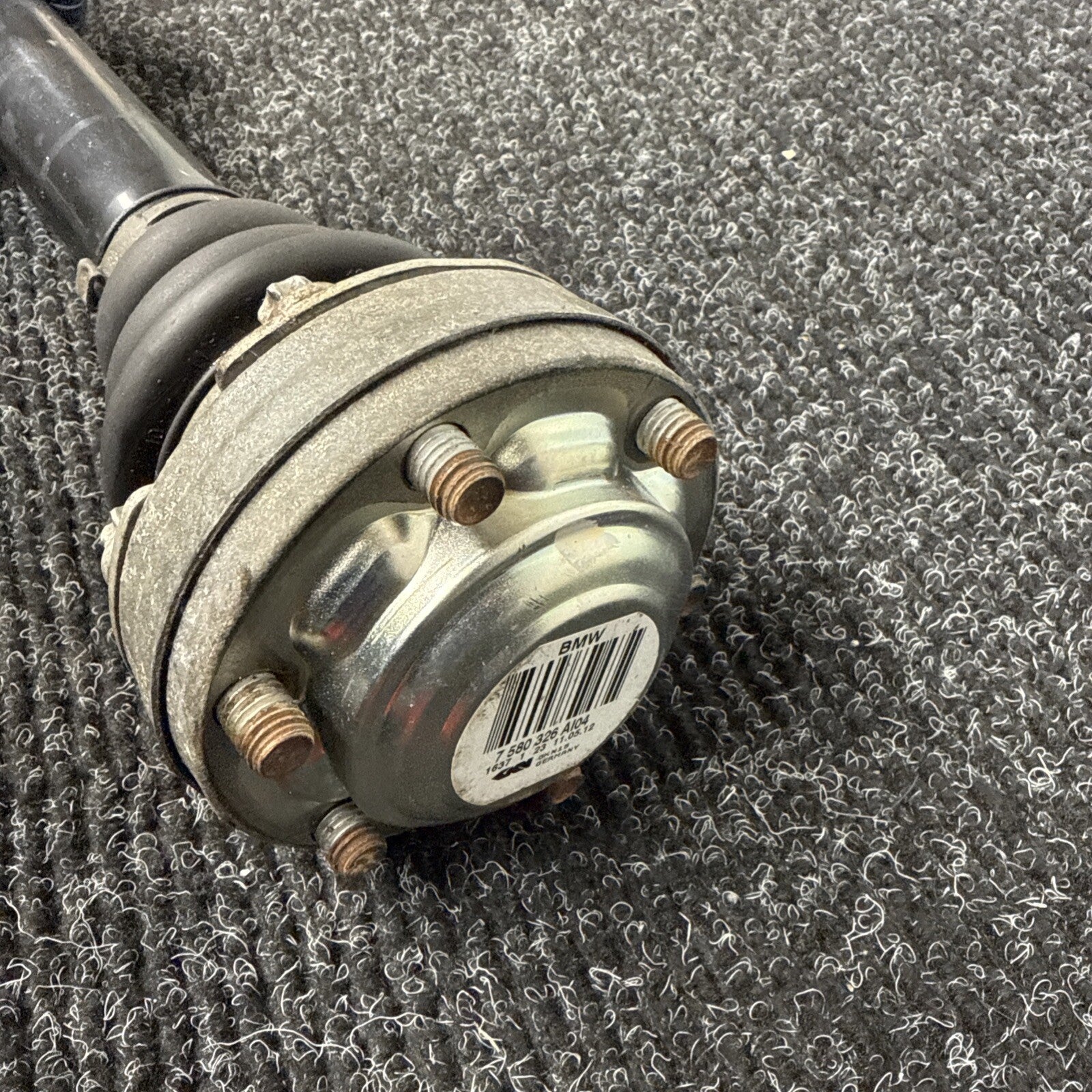 ☑️ 07-13 OEM BMW E82 E90 E93 RWD AT Rear Right Axle Output Half Shaft Assembly