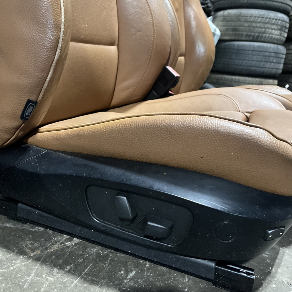 ☑️ 07-13 OEM BMW E92 Front Left Right SPORT Seats Black Dakota Leather HEATED