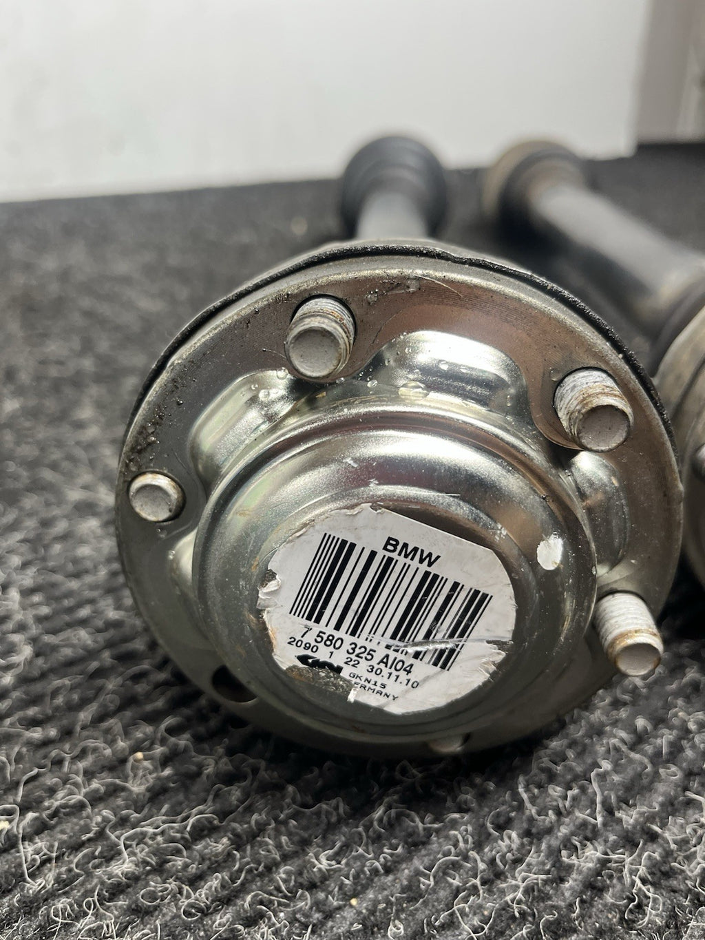 ☑️07-13 BMW E82 E88 E92 E93 A/T AUTOMATIC REAR L/R AXLE SHAFT SET 7580325/6 OEM