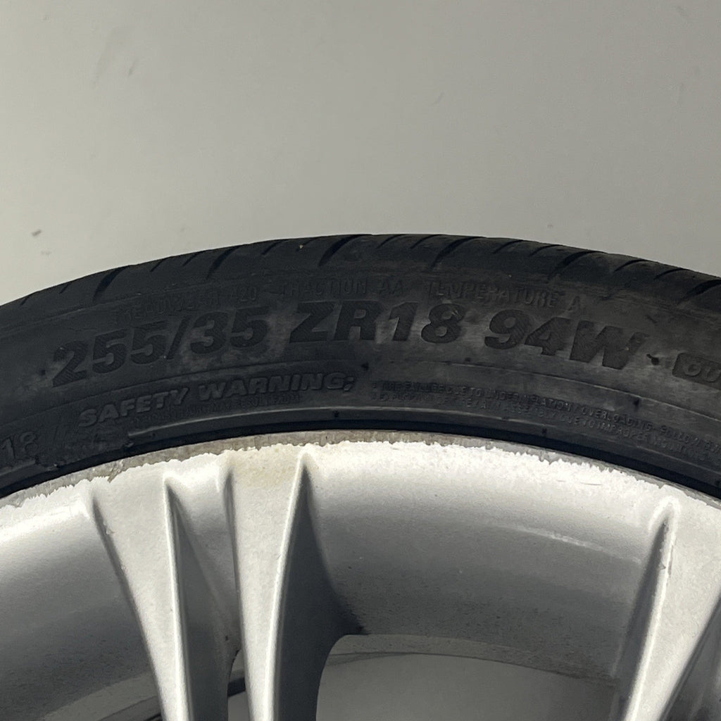 ☑️ 00-06 Bmw E46 3 Series Style 135 18" ZHP Style Alloy Wheel Tire Oem 255/35/18