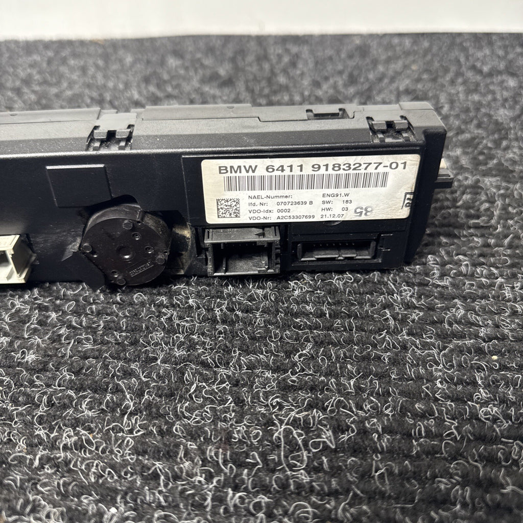 ☑️ 06-09 BMW E90 E92 E93 HEATER A/C CLIMATE CONTROL SWITCH PANEL OEM 335i 335xi