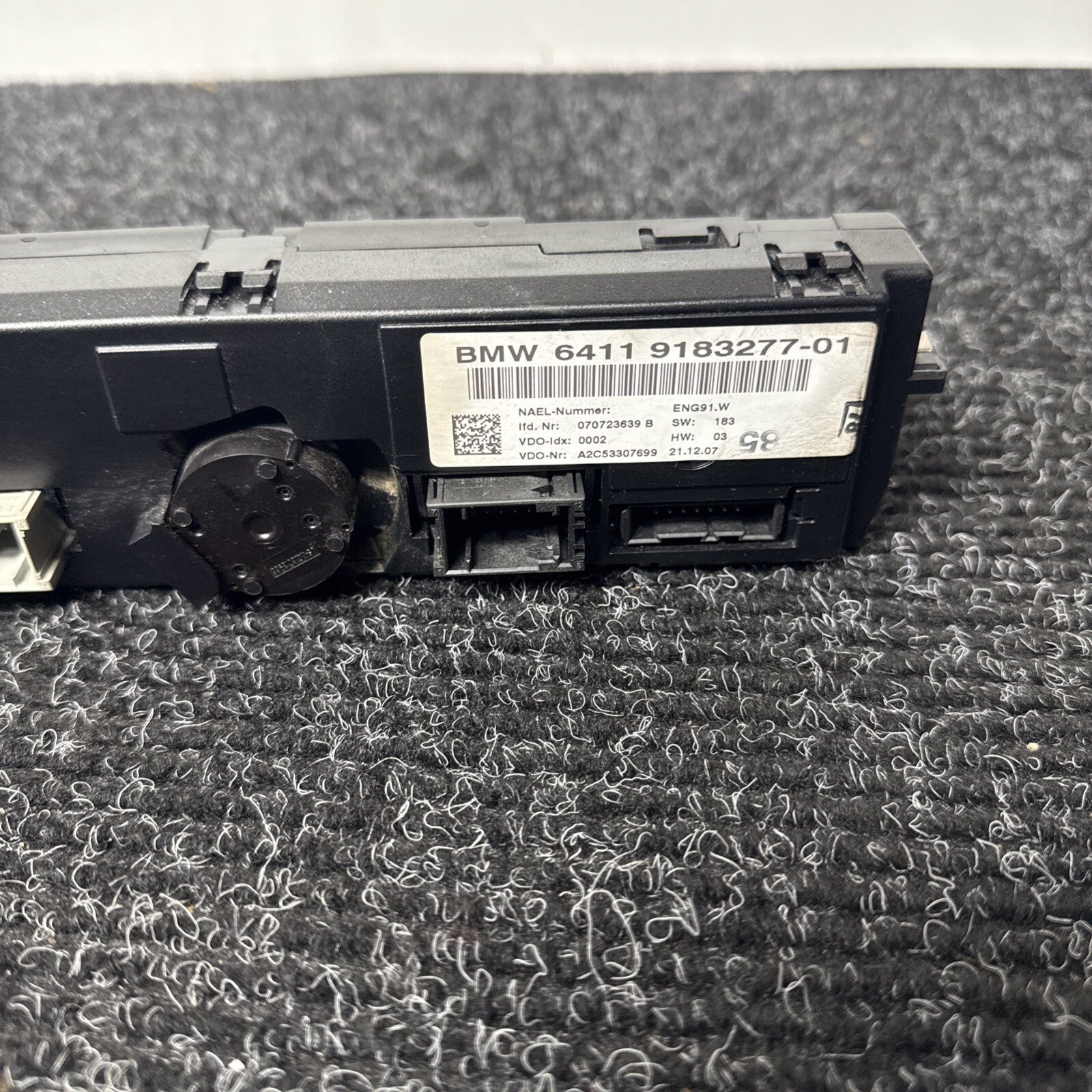 ☑️ 06-09 BMW E90 E92 E93 HEATER A/C CLIMATE CONTROL SWITCH PANEL OEM 335i 335xi