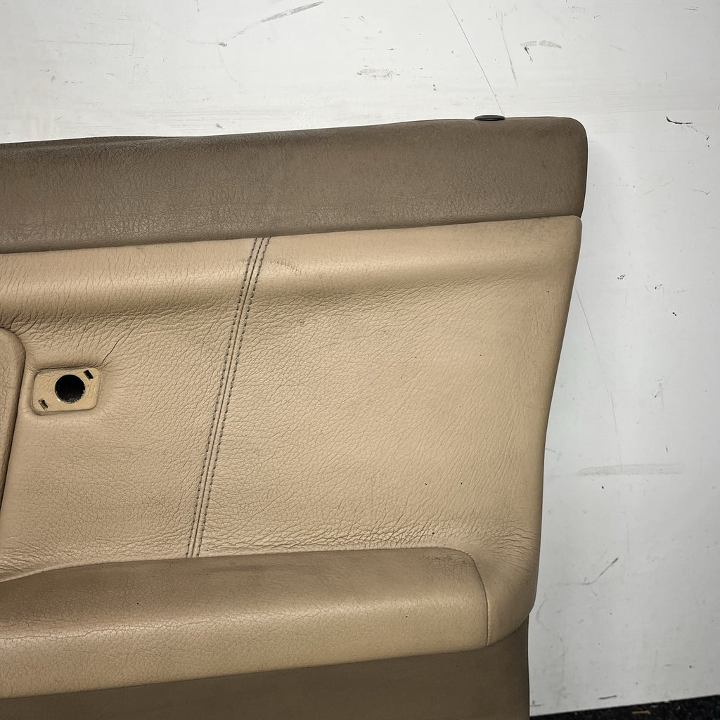 ☑️ 1994-99 BMW E36 PASSENGER SIDE DOOR PANEL RIGHT BEIGE CARD CONVERTIBLE COUPE