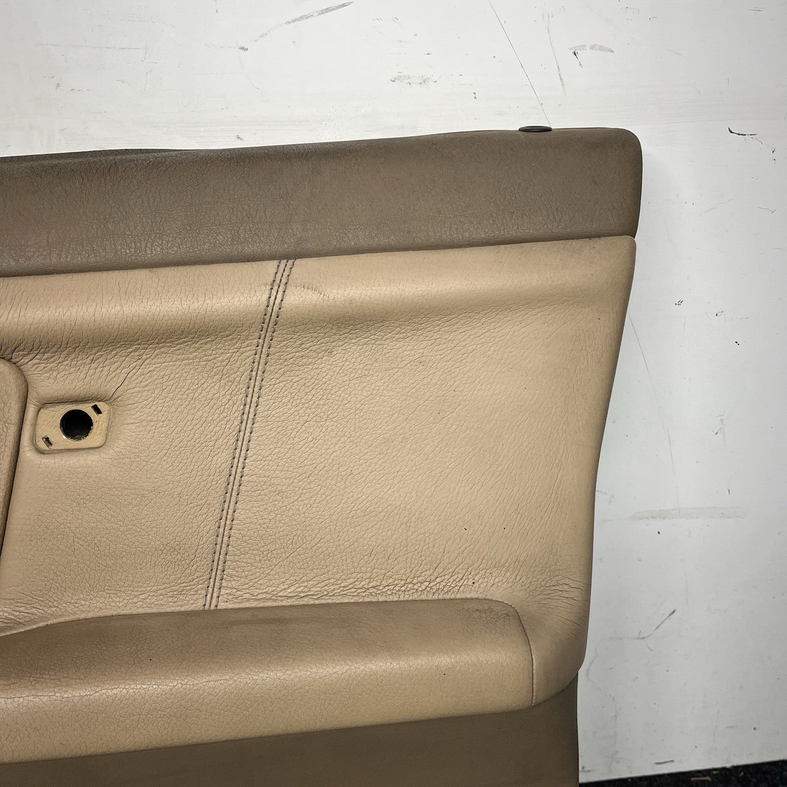 ☑️ 1994-99 BMW E36 PASSENGER SIDE DOOR PANEL RIGHT BEIGE CARD CONVERTIBLE COUPE