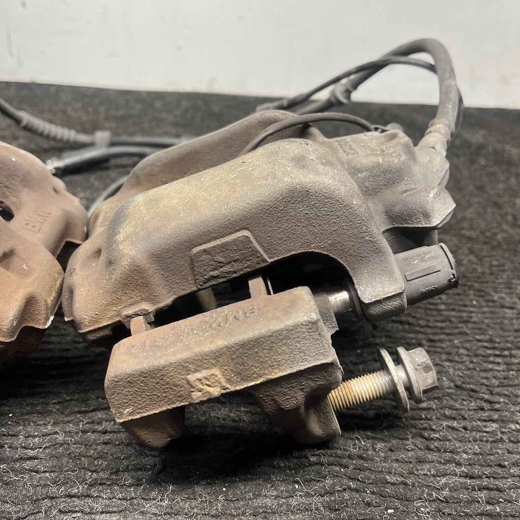 ☑️ 12-16 BMW 328I F30 RWD FRONT LEFT & RIGHT SIDE ABS BRAKE CALIPER SET OF 2 OEM