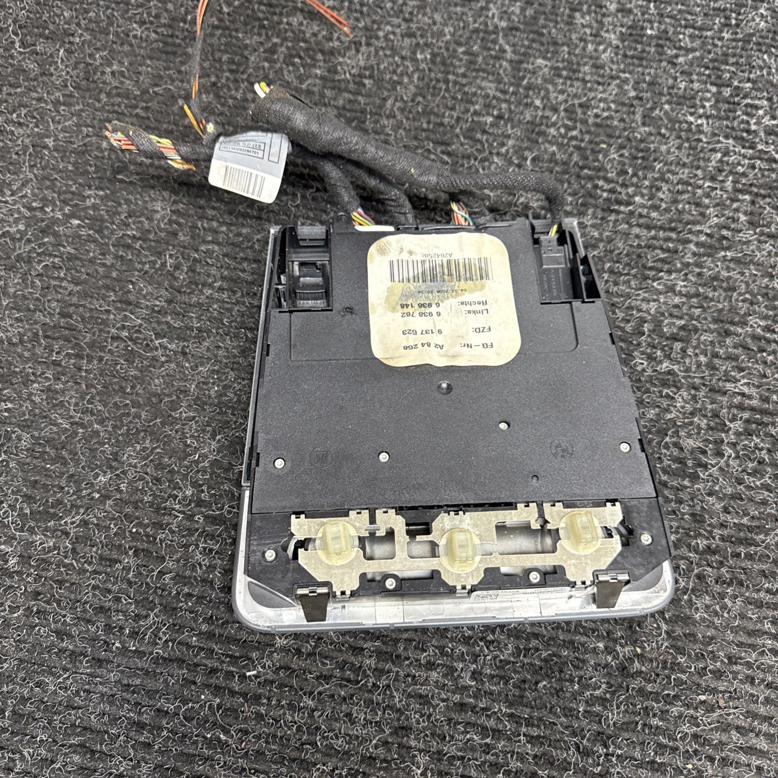 ☑️ 06-13 BMW E90 E92 328I 330I 335I Front Reading Dome Light Switch Panel OEM