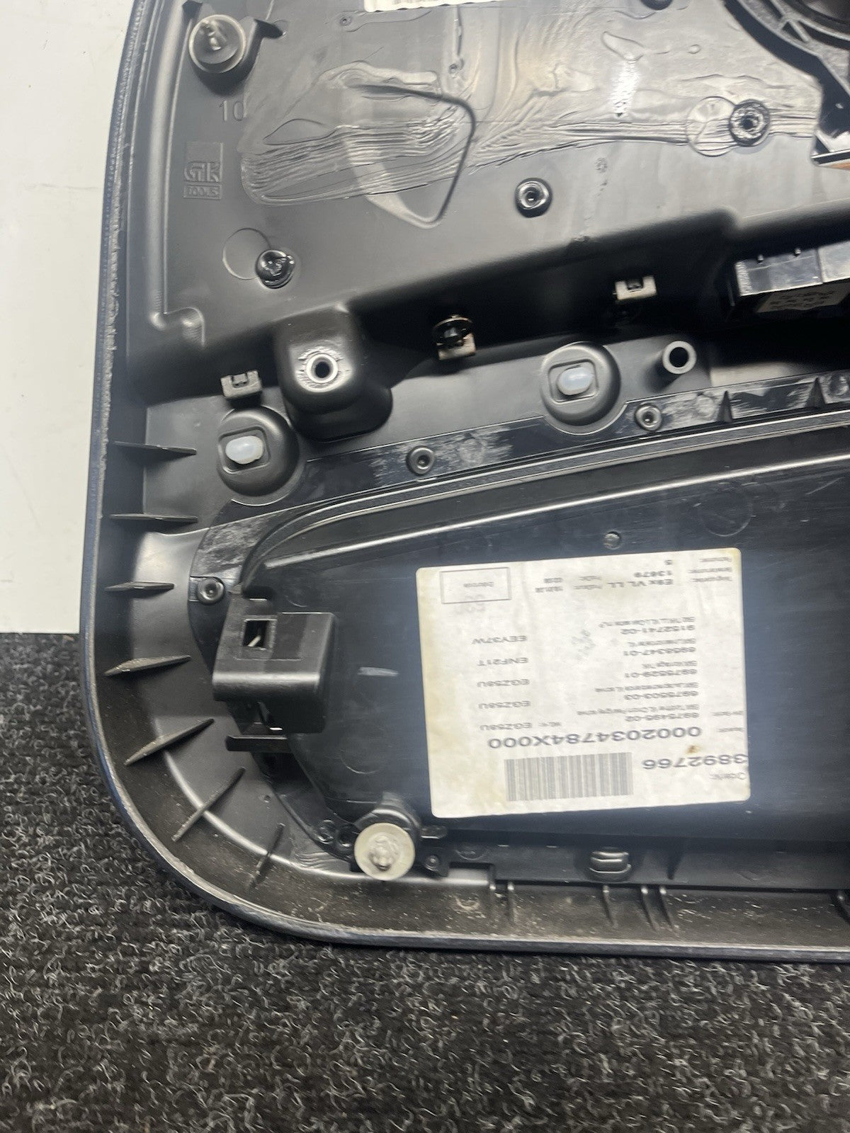 ☑️ 07-13 BMW E92 E93 3 Series Left Driver Side Door Panel Card Brown OEM