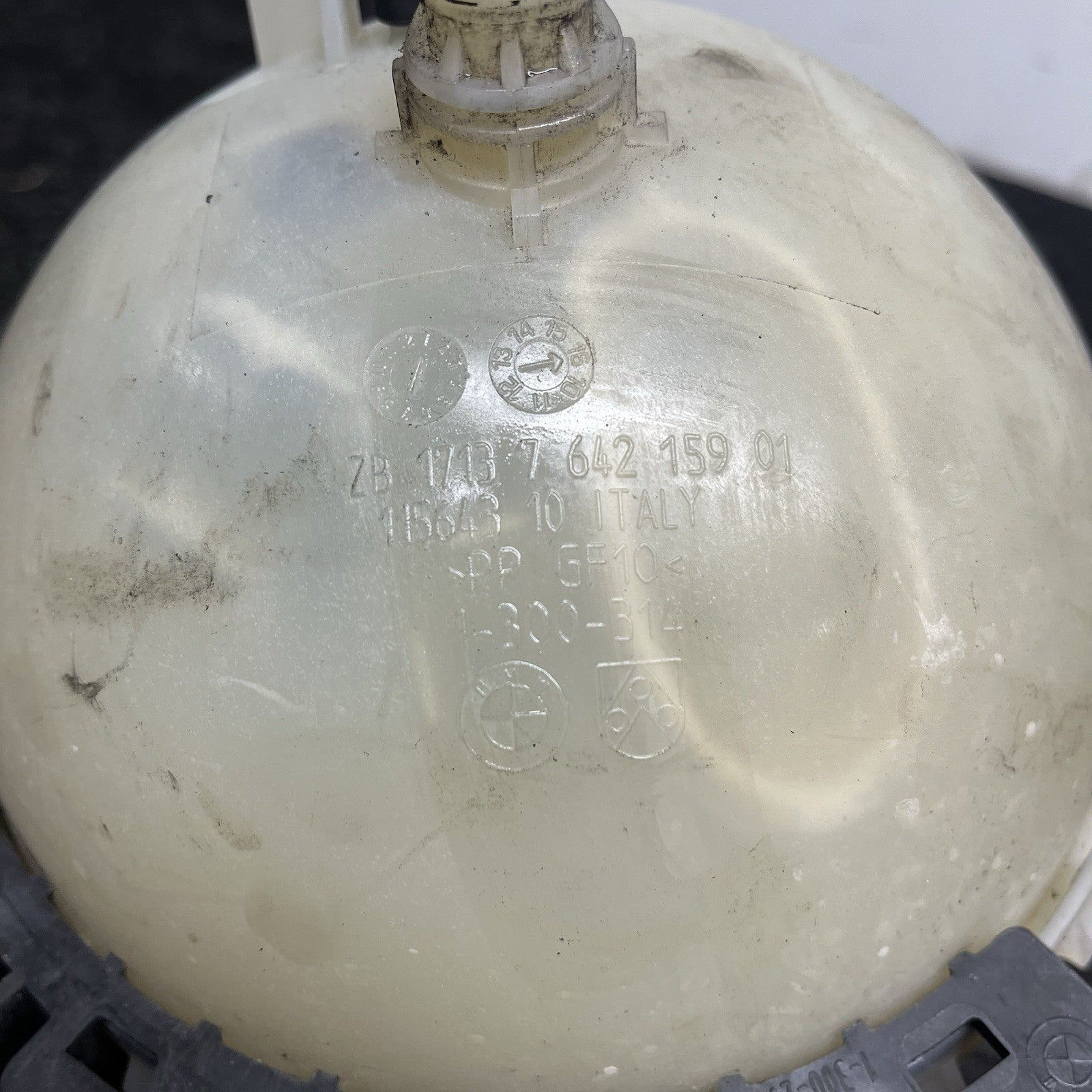 ☑️ 2012-2016 BMW 328xi F30 OEM 2.0 N20 Engine Coolant Reservoir Oveflow 7642159