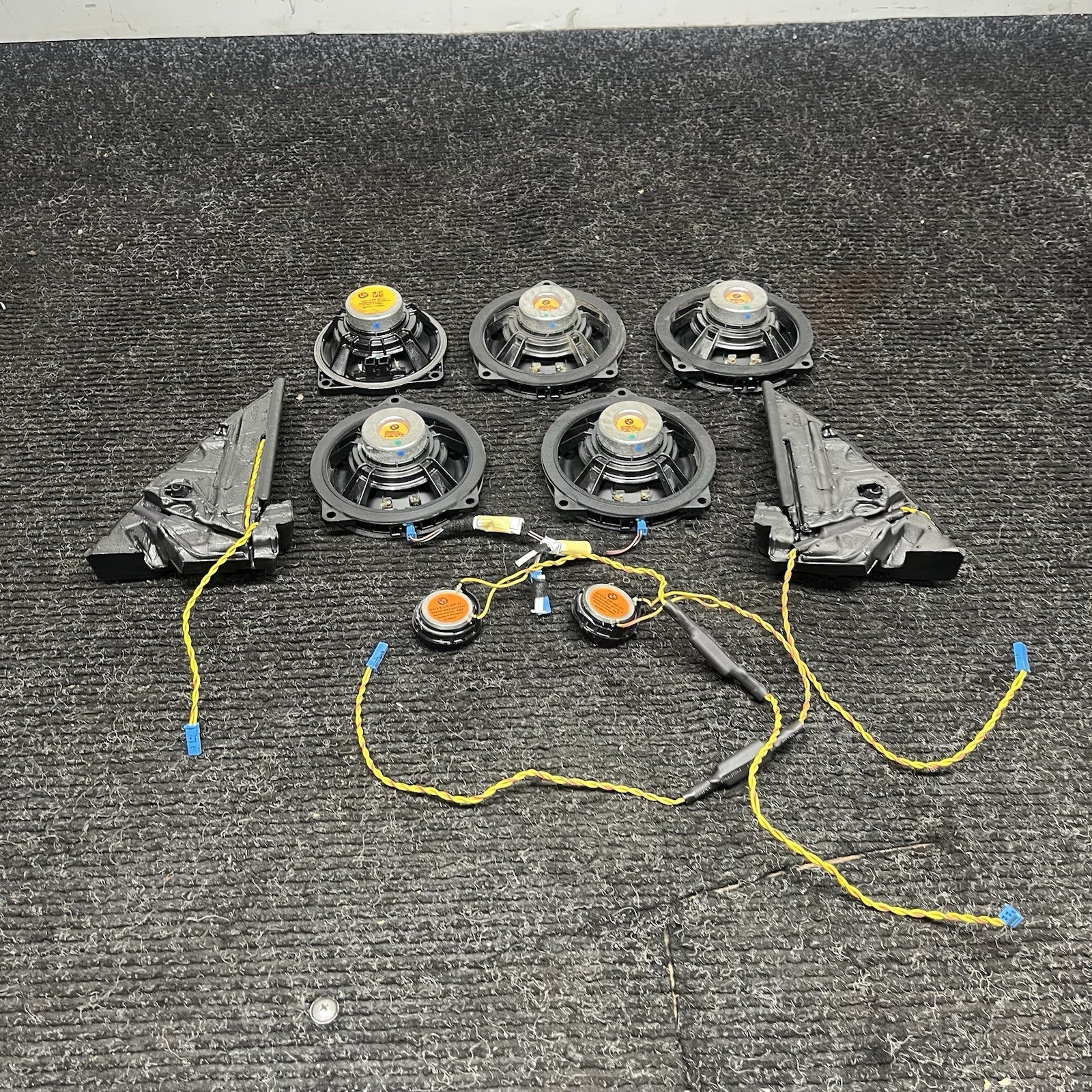 ☑️OEM BMW F32 F33 F36 F80 F82 M3 M4 Audio Sound System Speaker SET HARMAN KARDON
