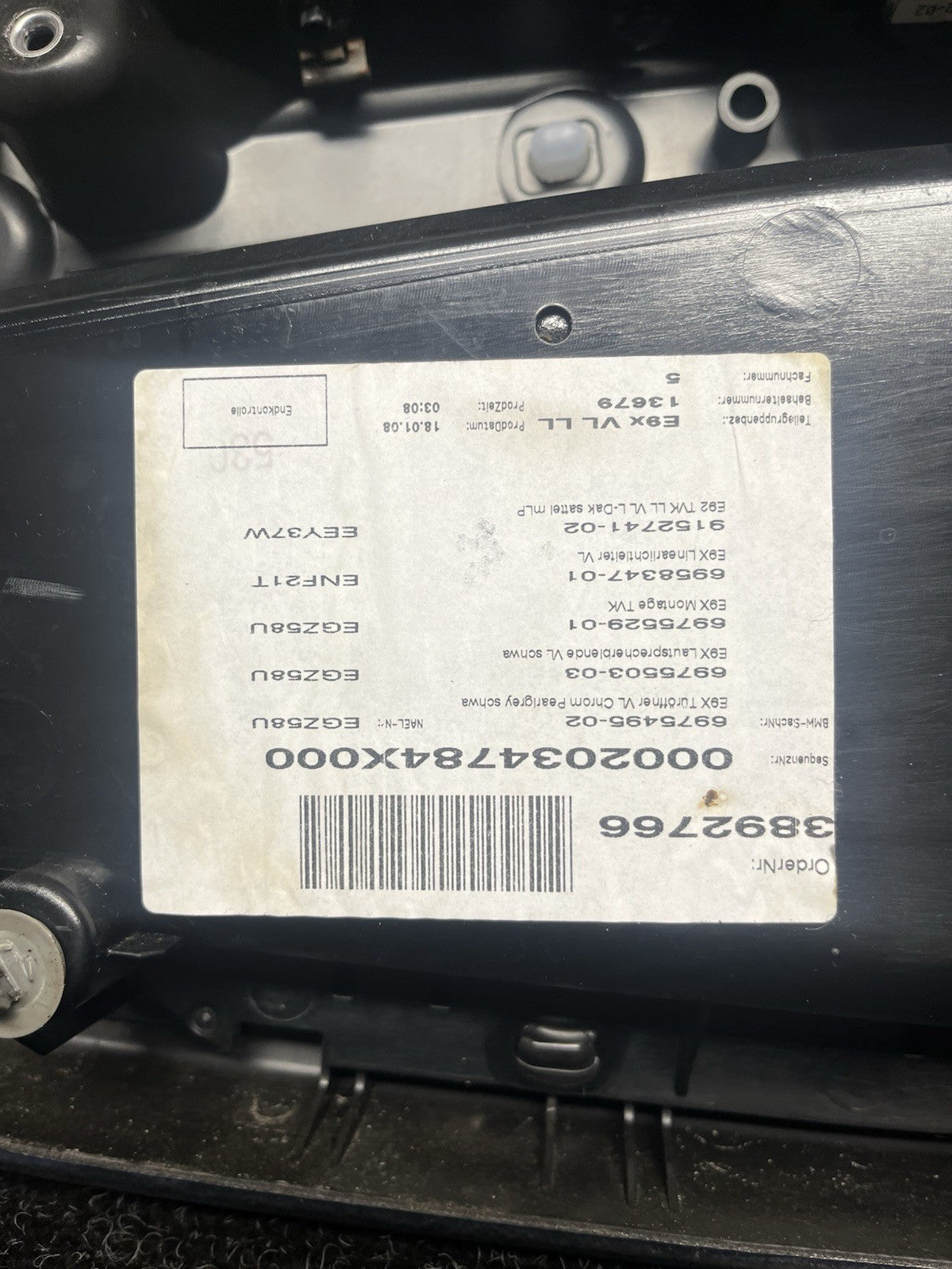☑️ 07-13 BMW E92 E93 3 Series Left Driver Side Door Panel Card Brown OEM