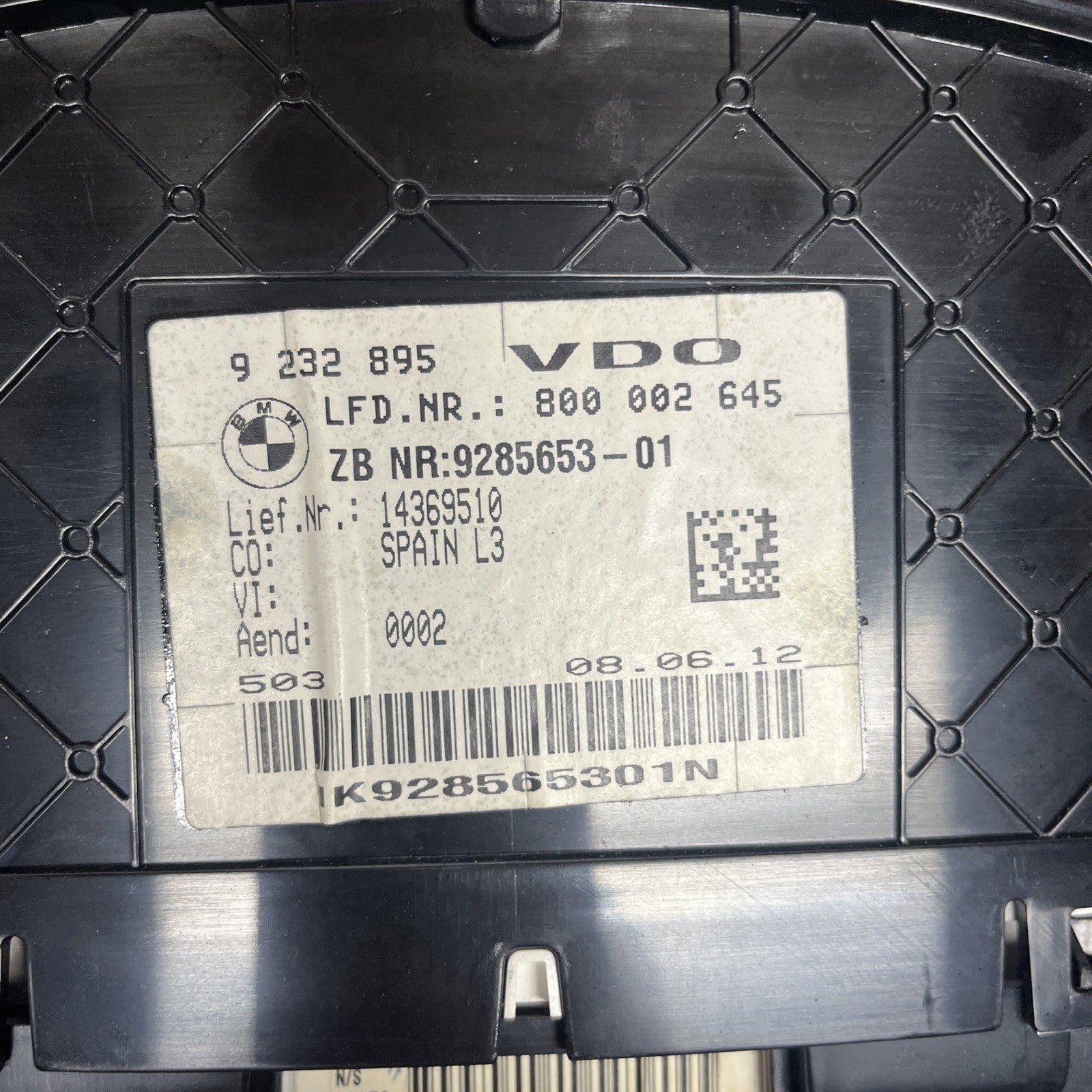 ☑️ 12-18 OEM BMW F30 F36 F32 F33 330 435 430 Instrument Cluster Speedometer MPH