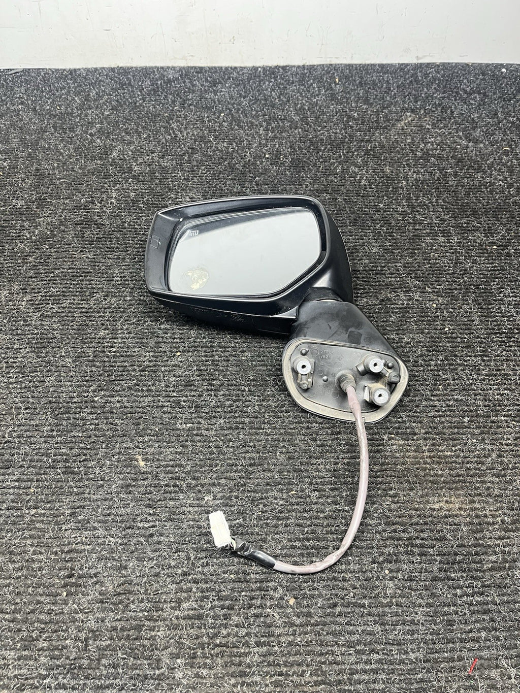 ☑️ 15-21 SUBARU WRX STI DRIVER LEFT FRONT DOOR MIRROR HEATED 5 WIRE OEM BLACK