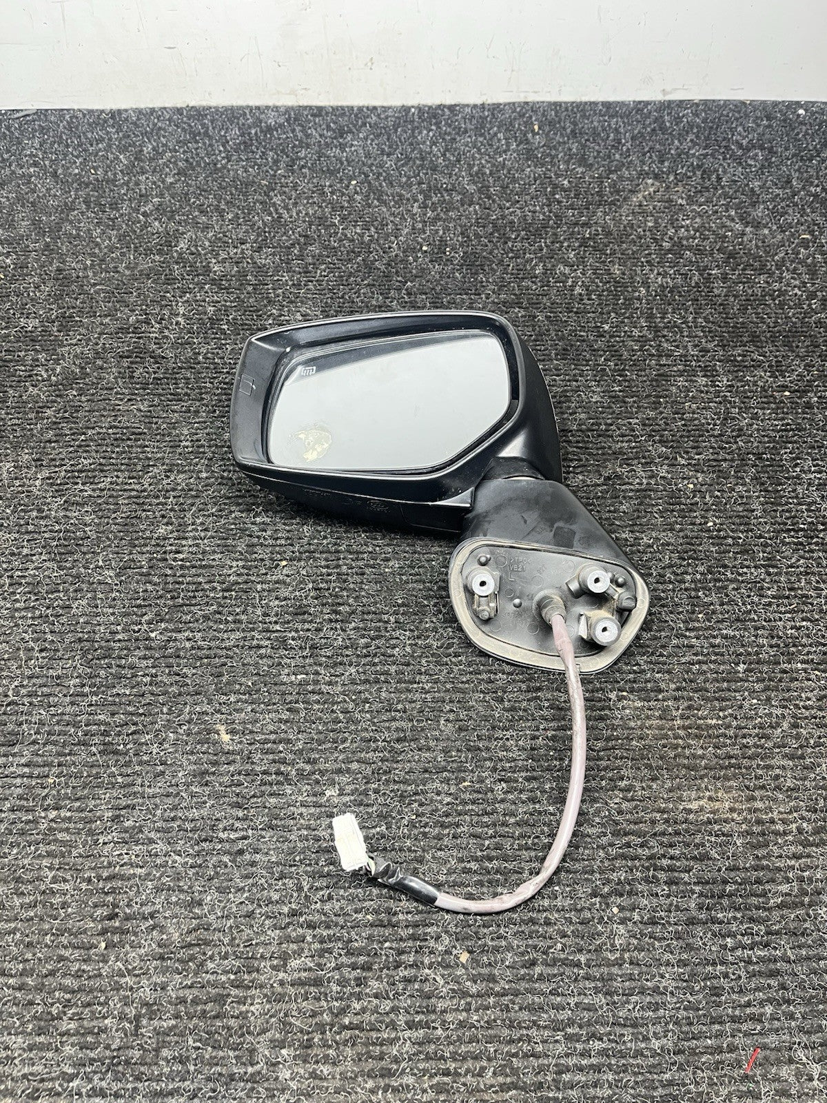 ☑️ 15-21 SUBARU WRX STI DRIVER LEFT FRONT DOOR MIRROR HEATED 5 WIRE OEM BLACK