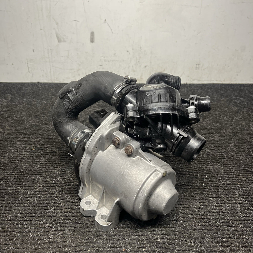 ☑️ OEM BMW E82 E90 E92 F10 F13 N54 N55 Electric Metal Water Pump W/ Thermostat