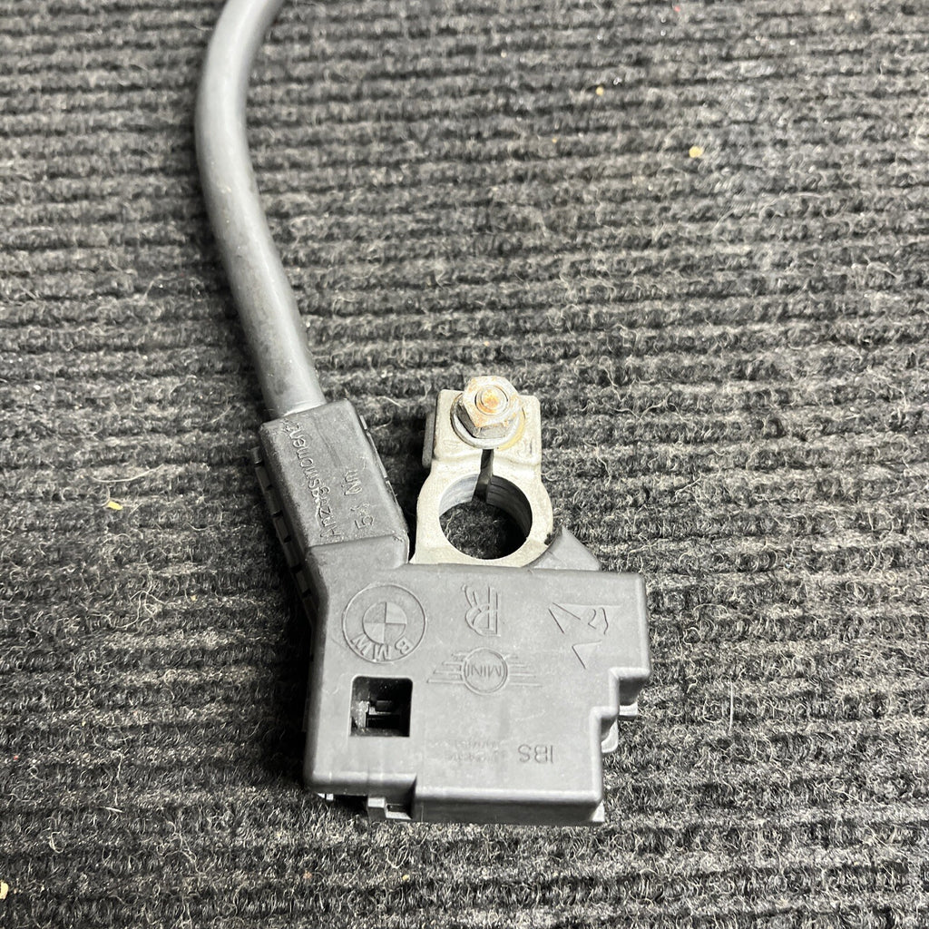 ☑️ OEM BMW F07 F10 M5 F13 F06 M6 F01 F02 Negative Cable Terminal IBS Sensor