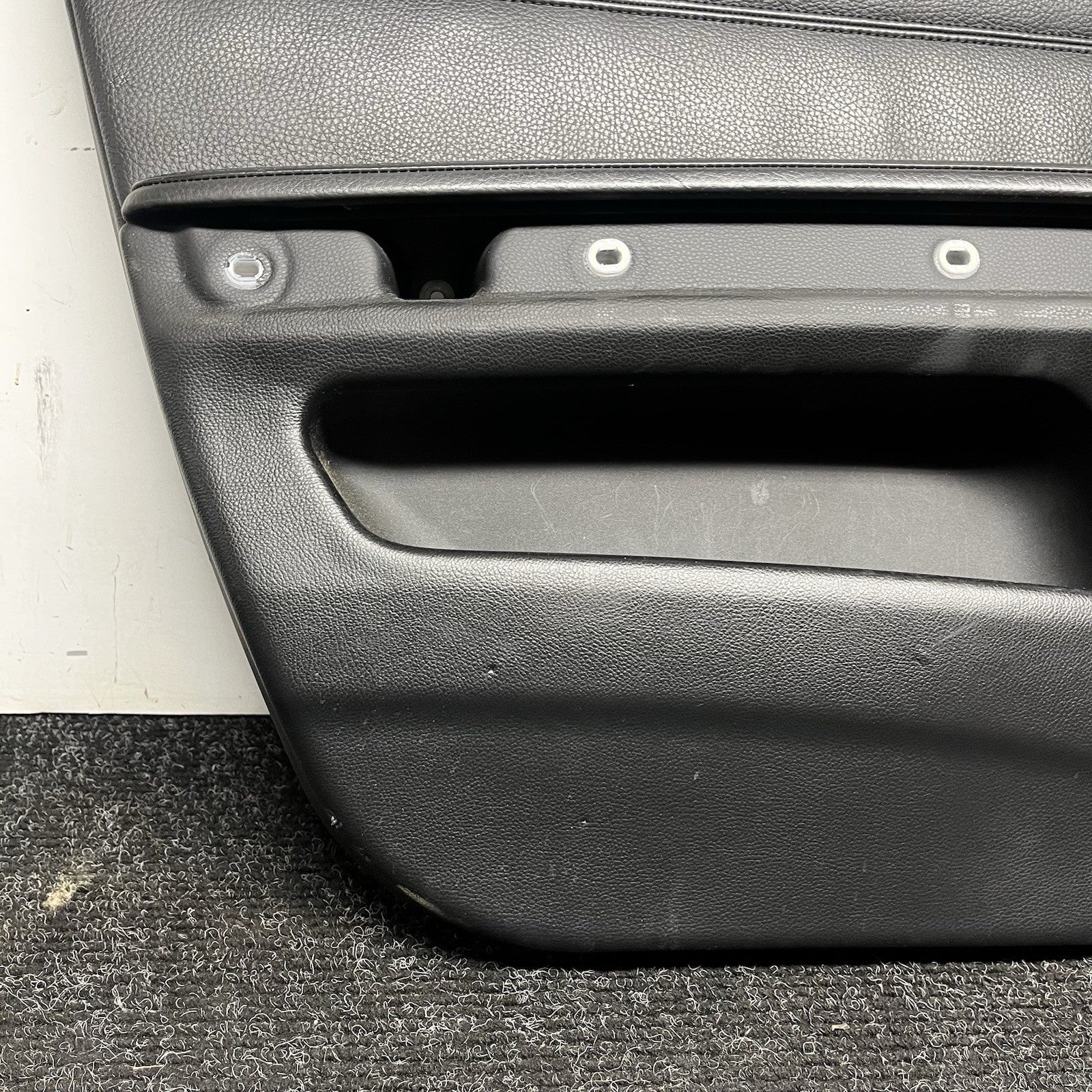 ☑️ 07-13 BMW E92 E93 3 Series Left Driver Side Door Panel Card Black OEM
