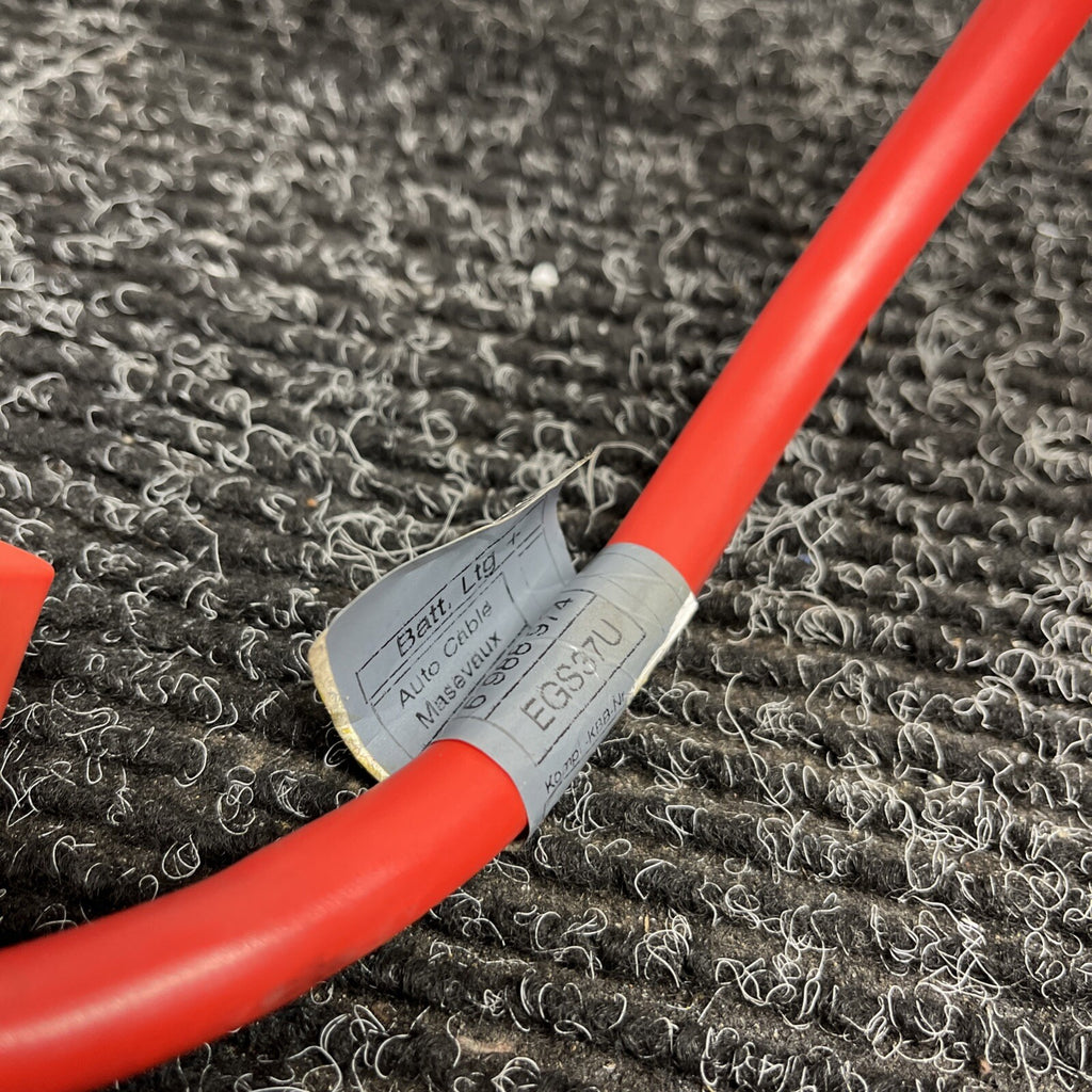 ☑️ 06-13 OEM BMW E82 E90 E92 M3 Battery Plus Pole Terminal Positive Red Cable