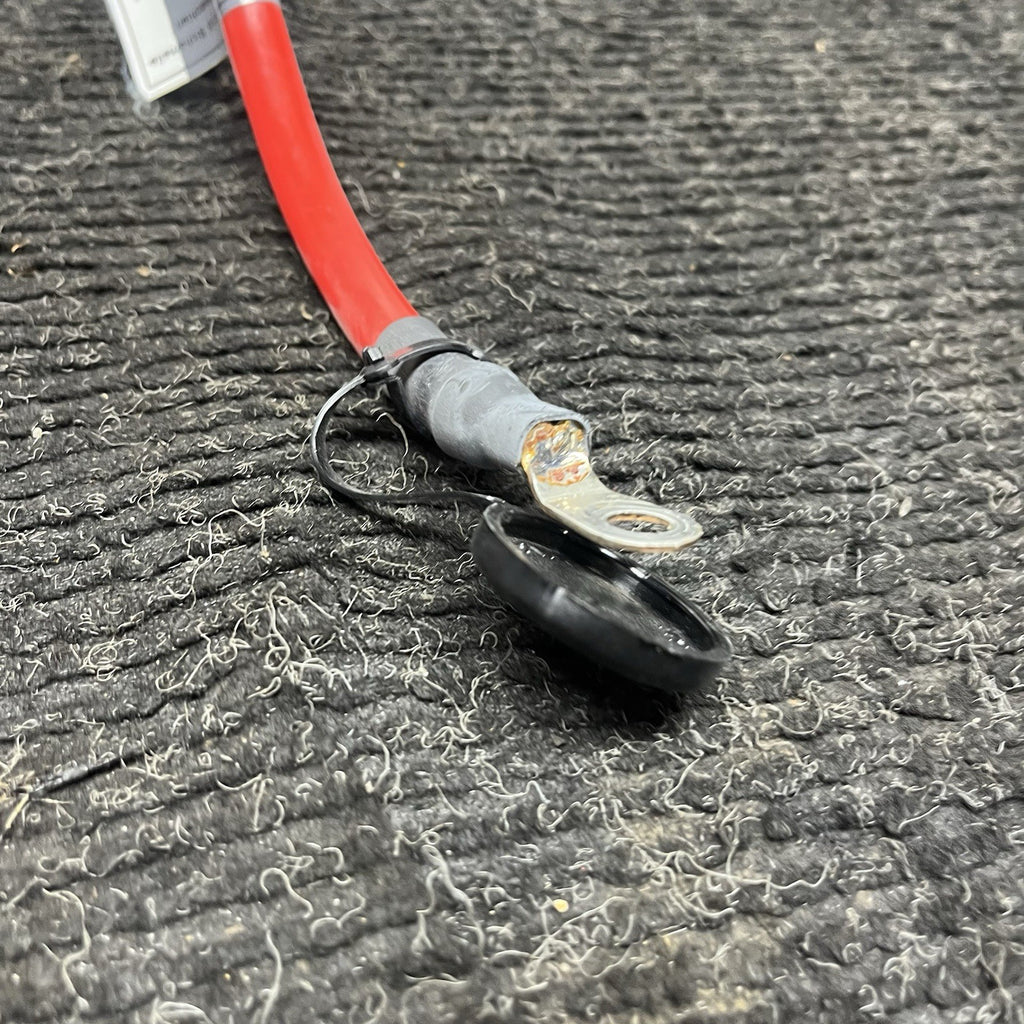 ☑️ 06-13 OEM BMW E82 E90 E92 E88 Battery Plus Pole Terminal Positive Red Cable