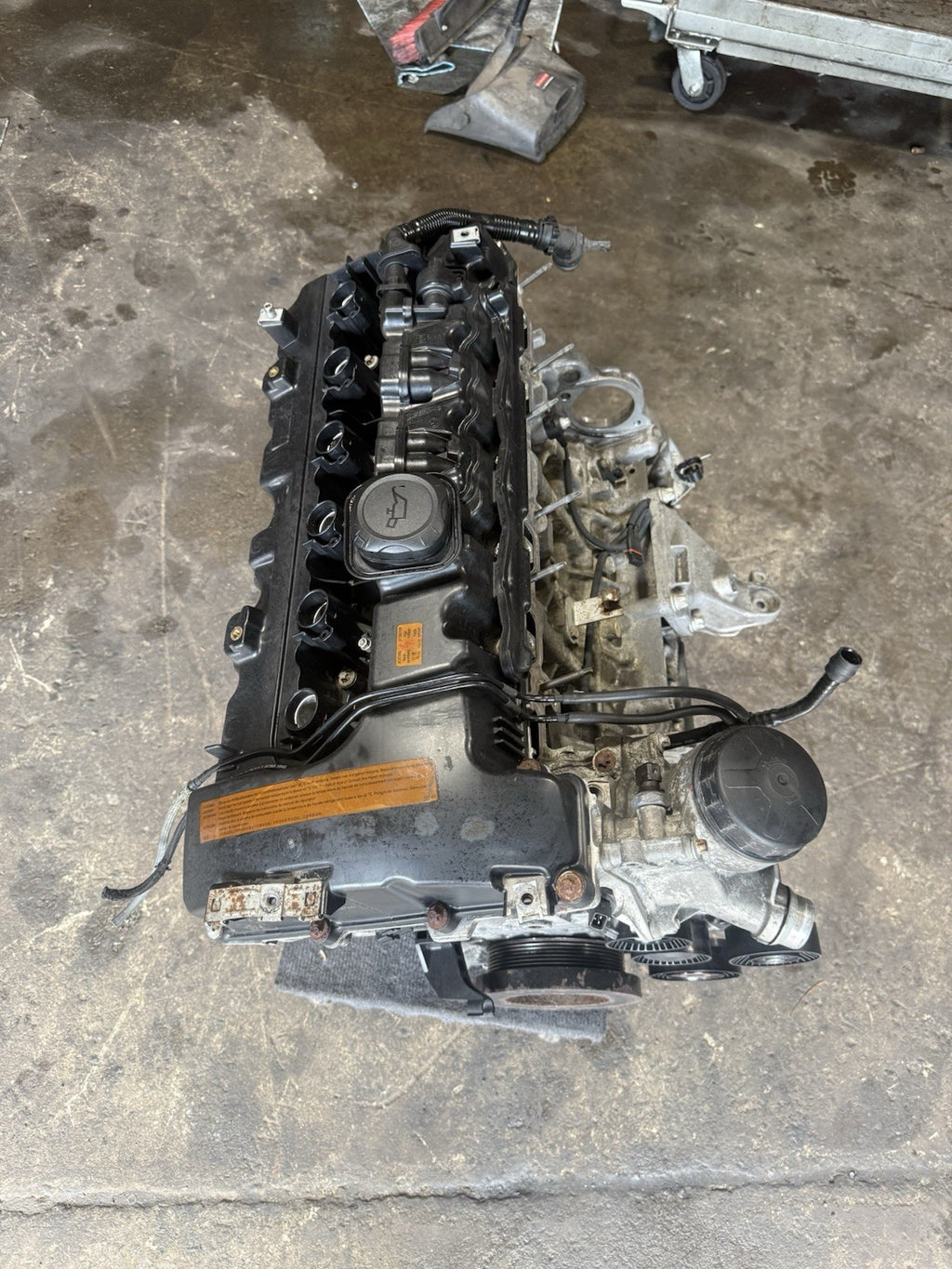 ☑️ 07-10 OEM BMW 135I 335I 535I 8 Bolt N54 Long Block Engine Motor N54B30A 149k