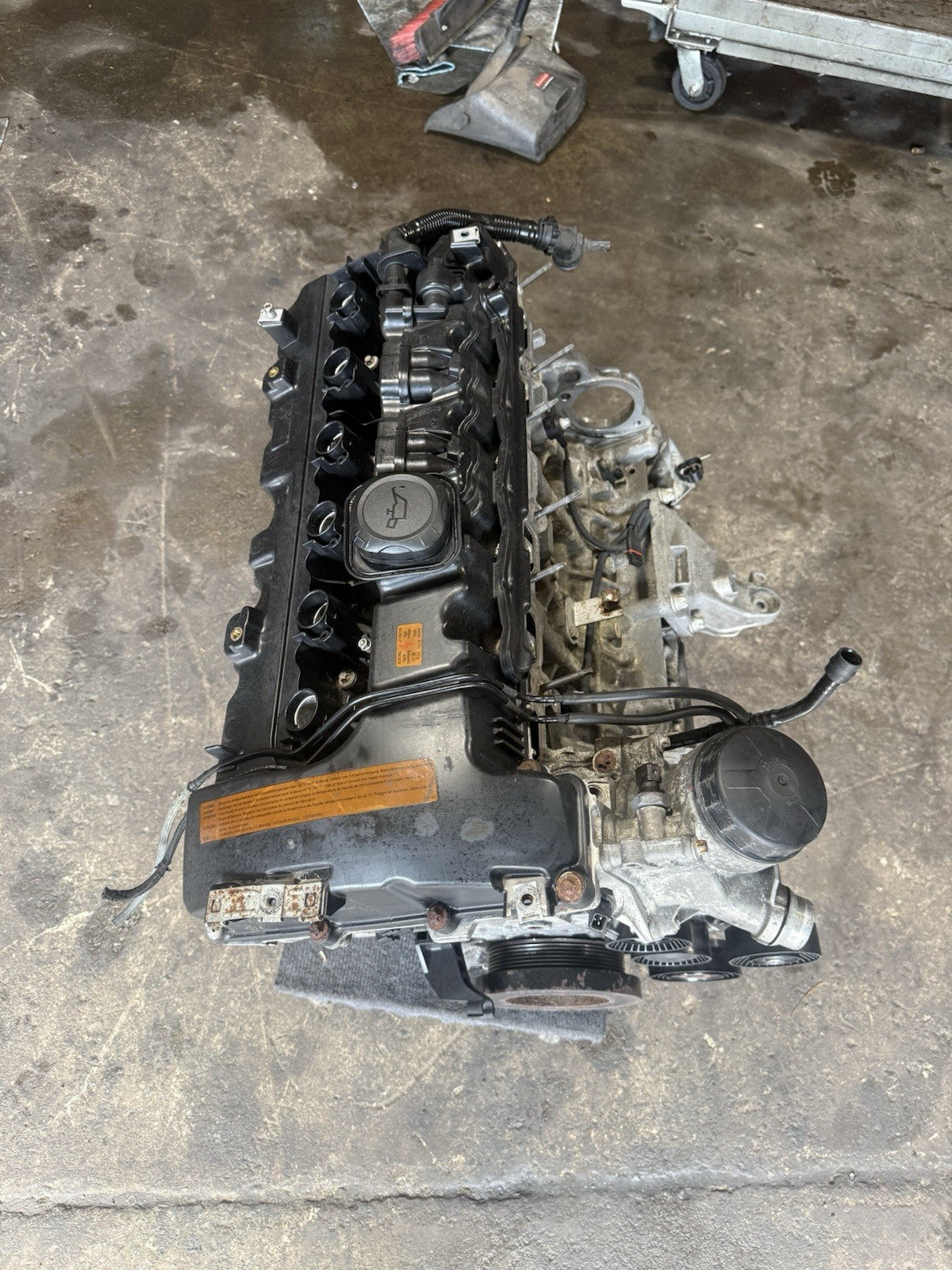 ☑️ 07-10 OEM BMW 135I 335I 535I 8 Bolt N54 Long Block Engine Motor N54B30A 149k