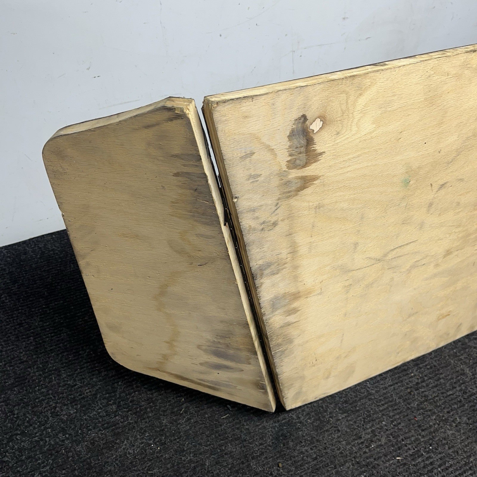☑️ 15-21 Subaru WRX STI Custom Wood Fold Rear Trunk Floor Cargo Liner Cover