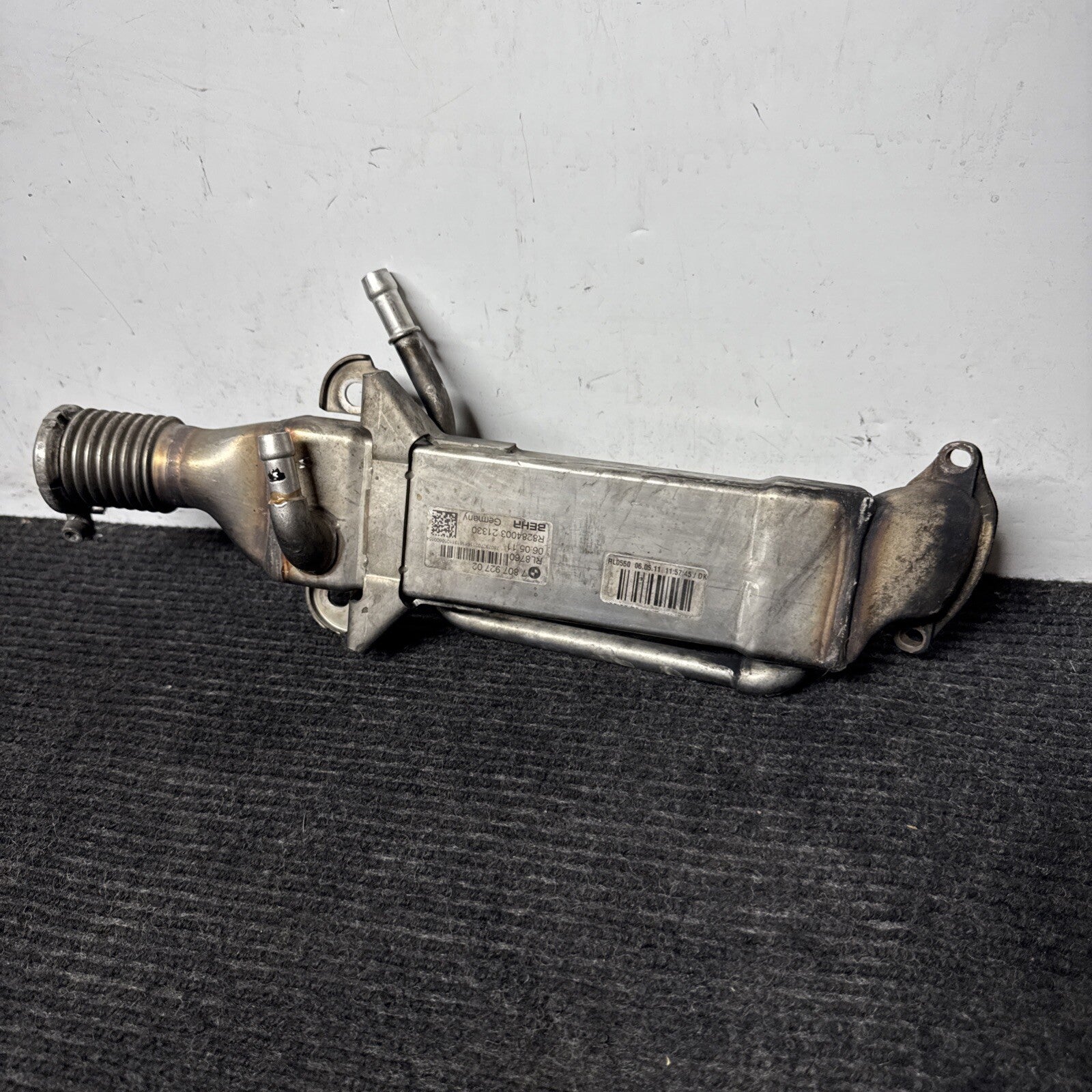 ☑️ 09-13 Bmw E70 X5 Turbo Diesel Engine Exhaust Charge EGR Cooler Unit Oem