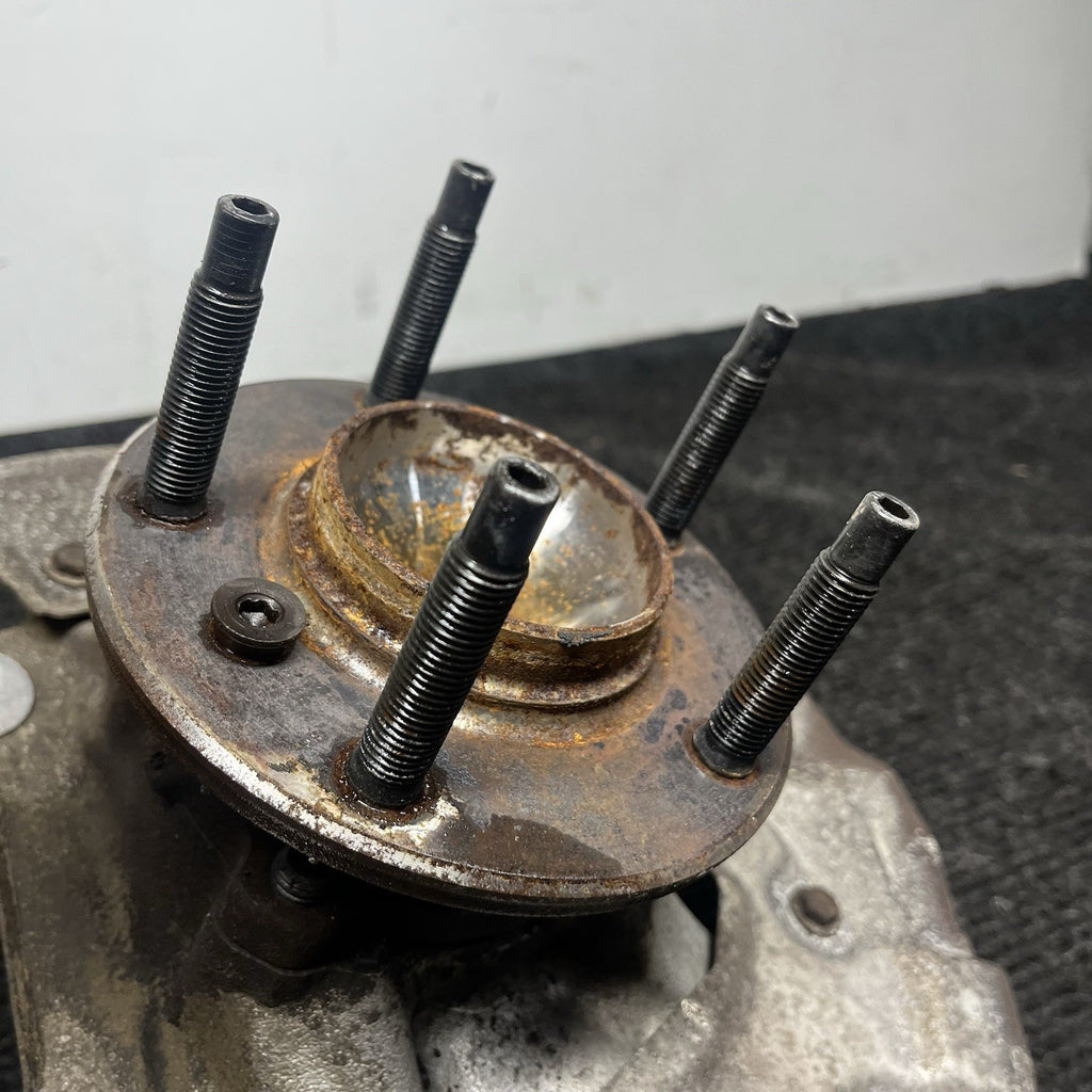 ☑️ BMW E88 E82 E90 E92 3 Series Front Spindle Knuckle Wheel Hub Bearing Pair OEM