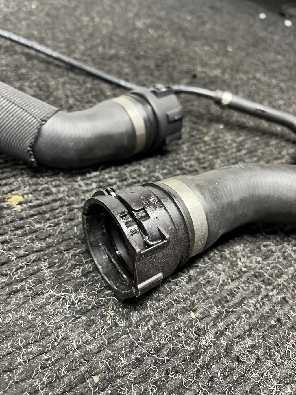 ☑️ 08-13 OEM BMW E90 E92 E93 M3 Engine S65 Radiator Upper Lower Coolant Hose Set