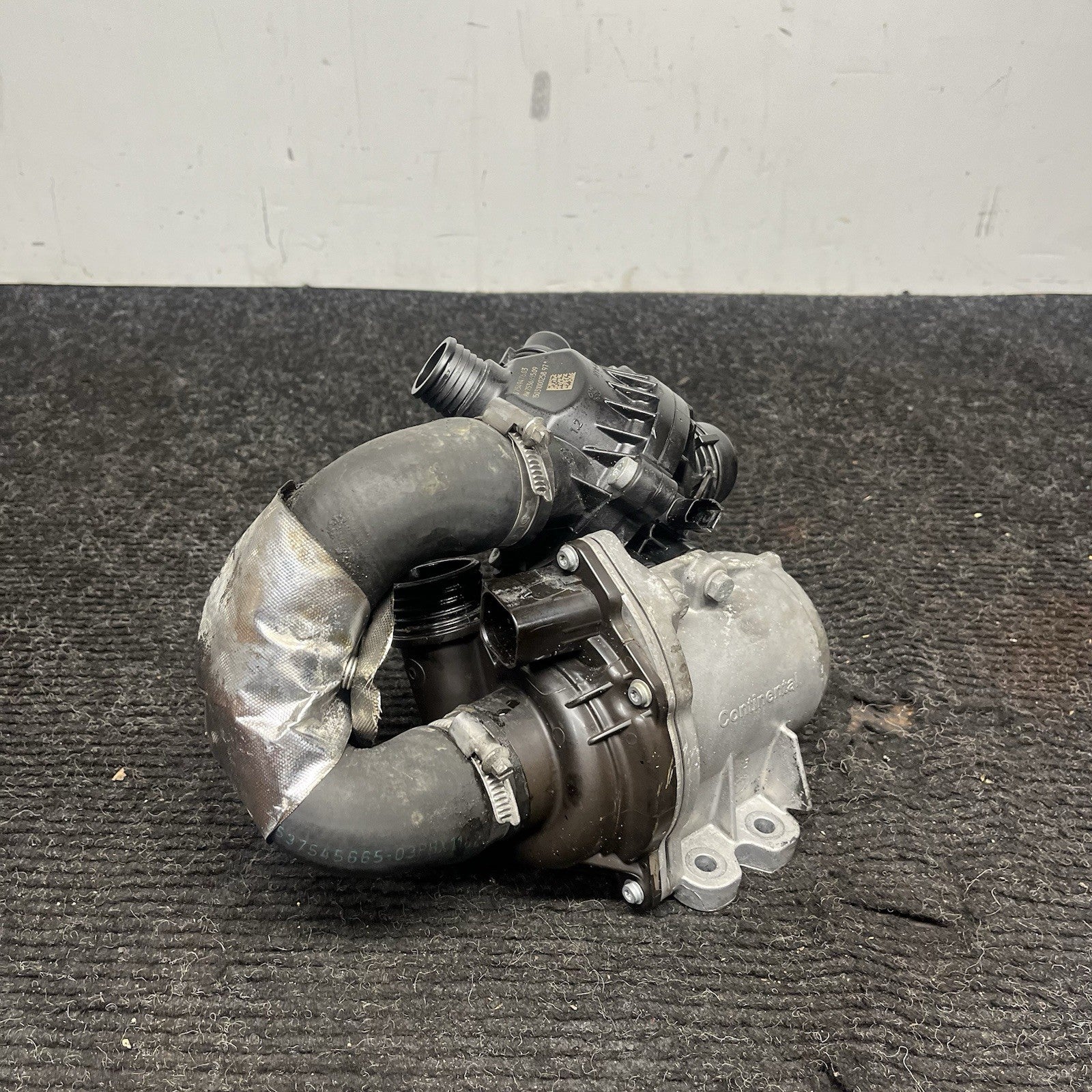 ☑️OEM BMW E82 E90 E92 F10 F13 N54 N55 Electric Water Pump W/ Thermostat 79K Mile