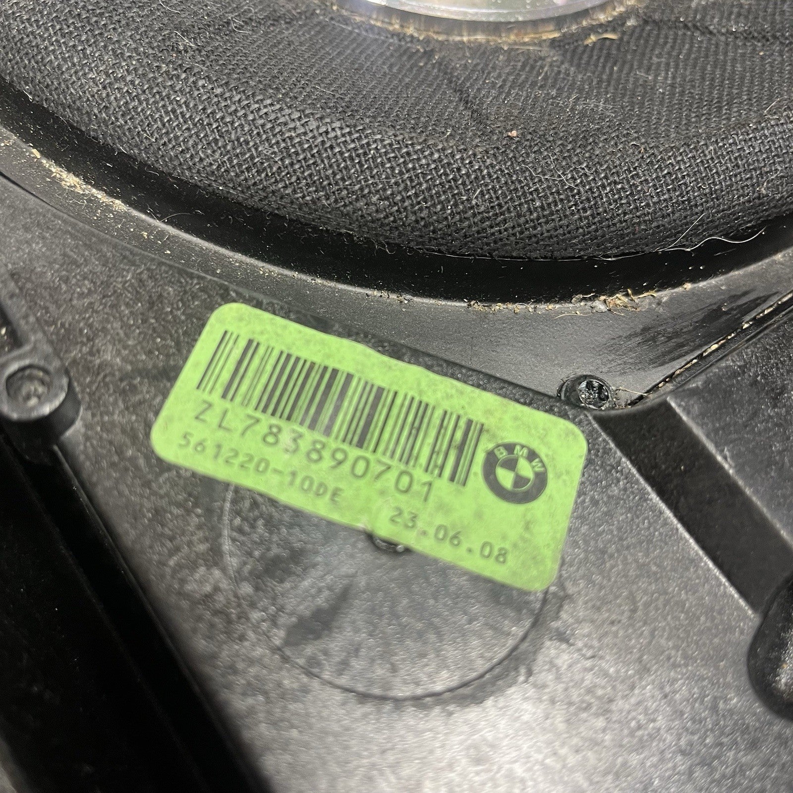 ☑️ OEM BMW E90 E92 E93 328 335 M3 Bass Speaker Sub Subwoofer Audio INDIVIDUAL