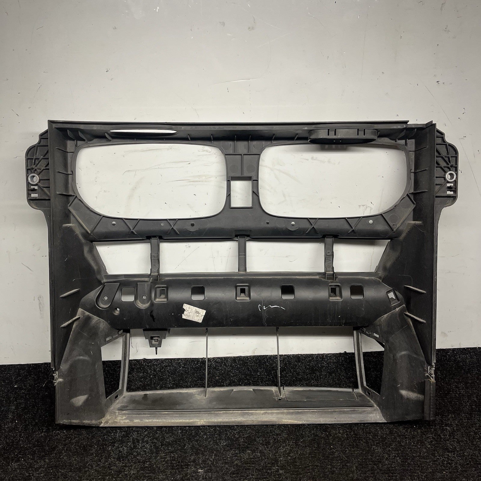 ☑️ Front Center Radiator Air Duct Guide Panel Shroud Grille Unit OEM BMW E70 X5