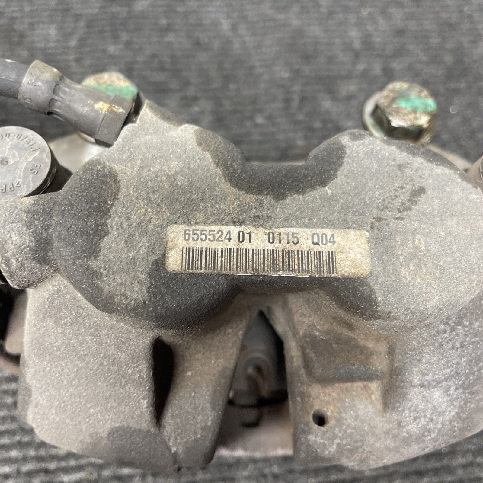 07-10 MERCEDES ML 350 W164 FRONT RIGHT LEFT BRAKE CALIPER ASSEMBLY 65652401 120K