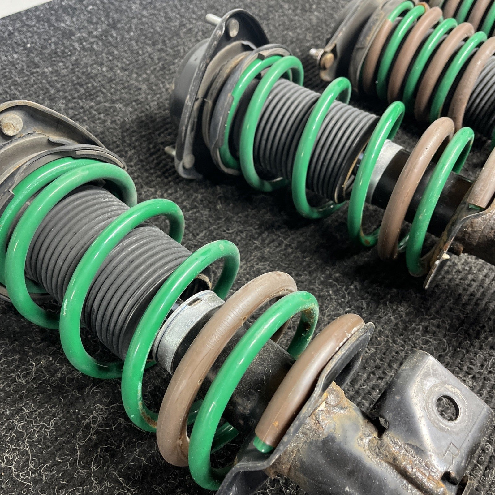 ☑️ OEM Struts W/Lowering Springs Tein Suspension Subaru BRZ Toyota 86 Scion FRS