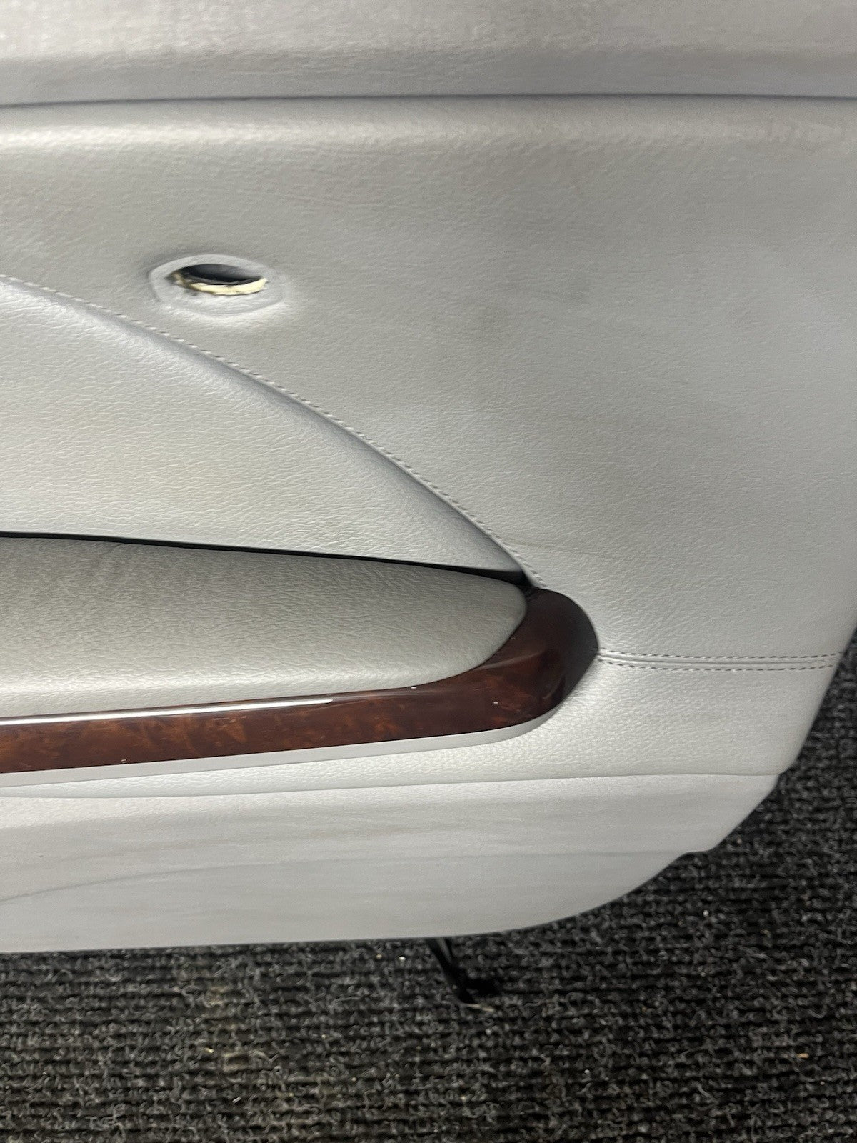 ☑️02-06 BMW E46 SEDAN PASSENGER RIGHT SIDE DOOR PANEL CARD GRAY OEM