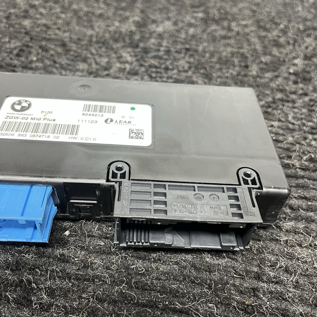 ☑️11-18 BMW F25 F26 X3 X4 Central Theft Gateway Computer Control Module Unit OEM