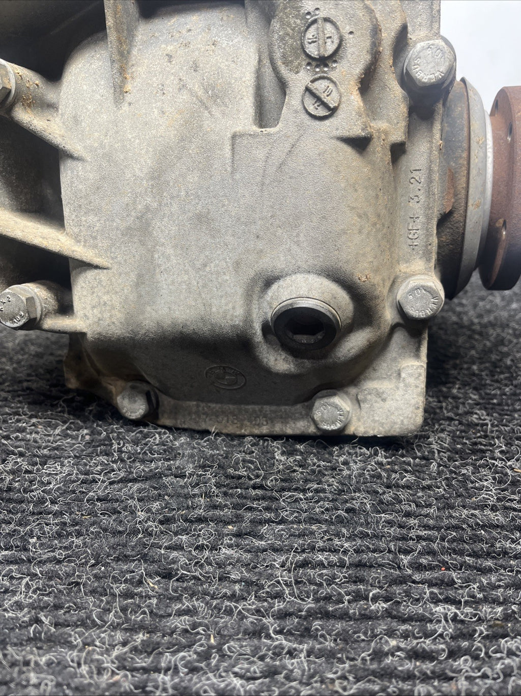 ☑️ 07-13 BMW E82 E90 E92 REAR AUTOMATIC AXLE DIFFERENTIAL CARRIER RATIO 3.46 OEM