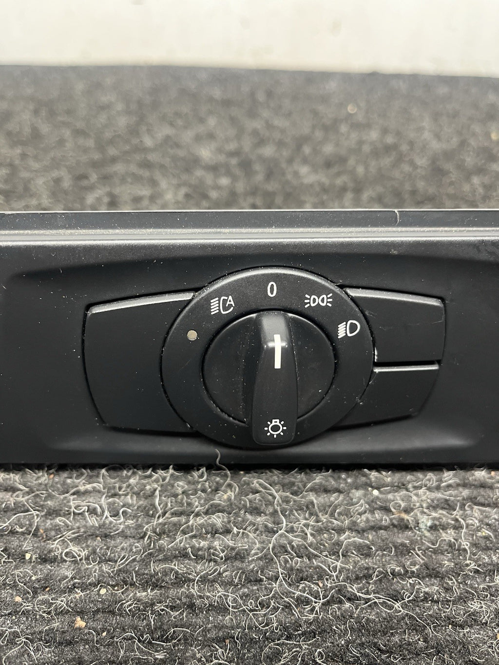 ☑️ 07-13 OEM BMW E92 E93 328 335 Headlight Switch Control Panel Light BLACK