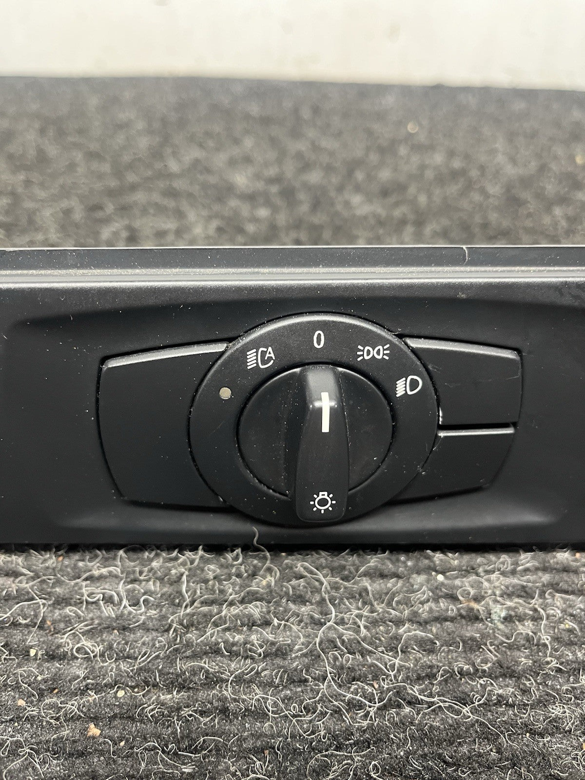 ☑️ 07-13 OEM BMW E92 E93 328 335 Headlight Switch Control Panel Light BLACK