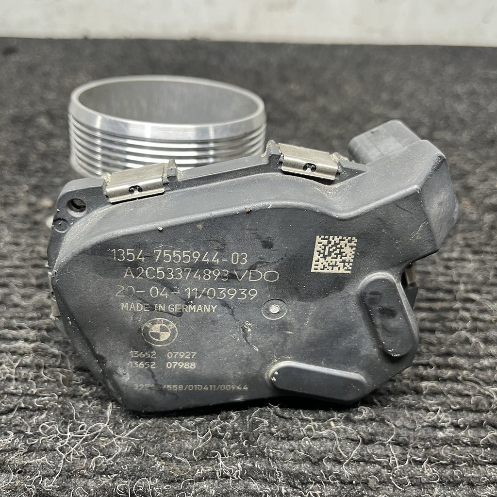 ☑️ 09-12 BMW F01 F02 750Li 4.4L N63 Engine Left Throttle Body 1354 7555944 OEM