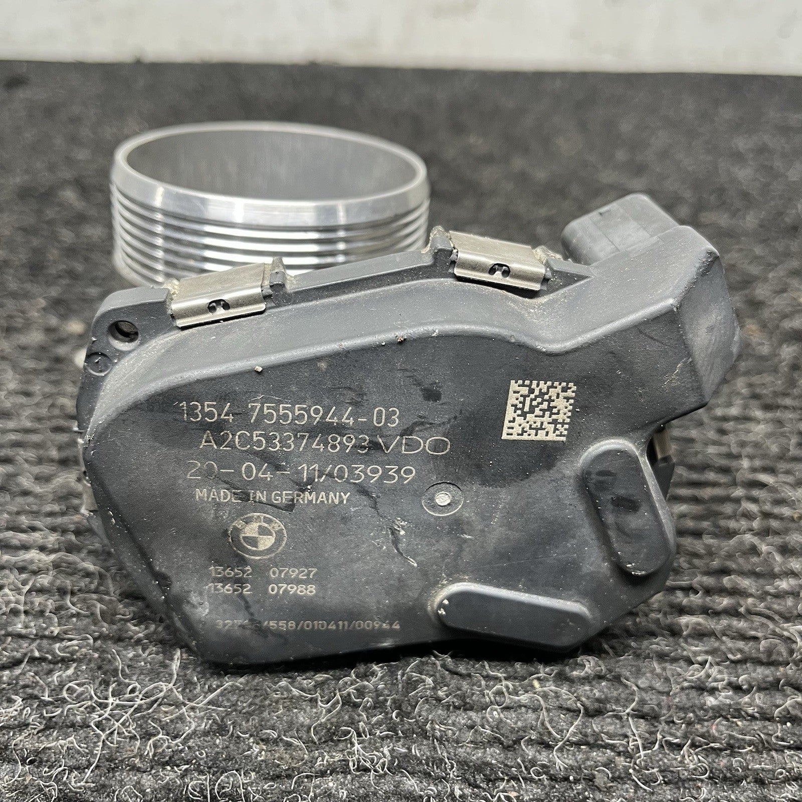 ☑️ 09-12 BMW F01 F02 750Li 4.4L N63 Engine Left Throttle Body 1354 7555944 OEM
