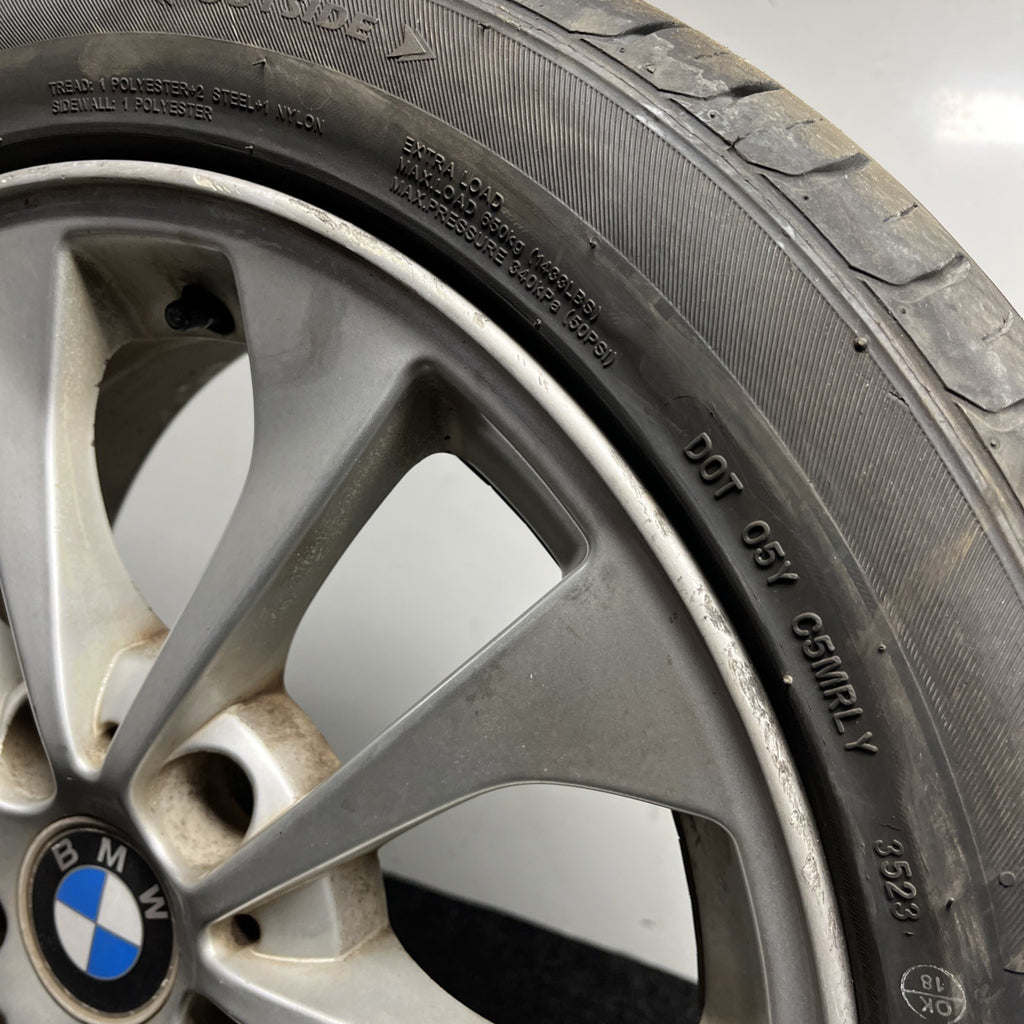 ☑️ Bmw 325I Oem Rim Factory Wheel 17" X 7" 10 Spoke Scuffs 6757042